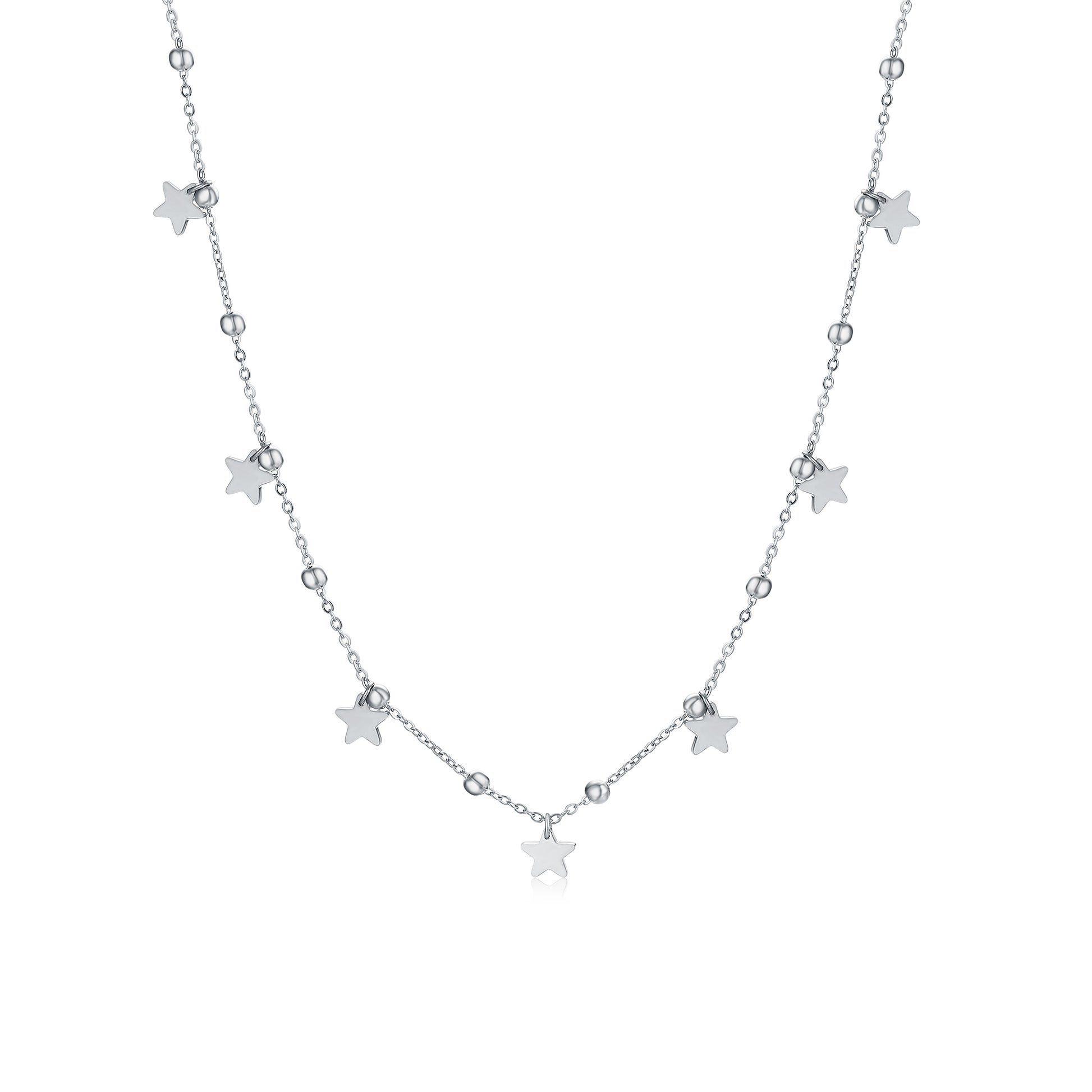 Collana con stelline pendenti