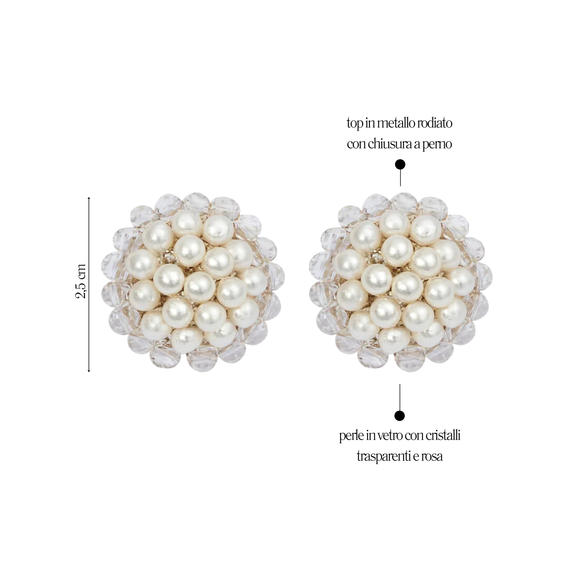 Orecchini Bridgerton - You B'jou by Barbieri