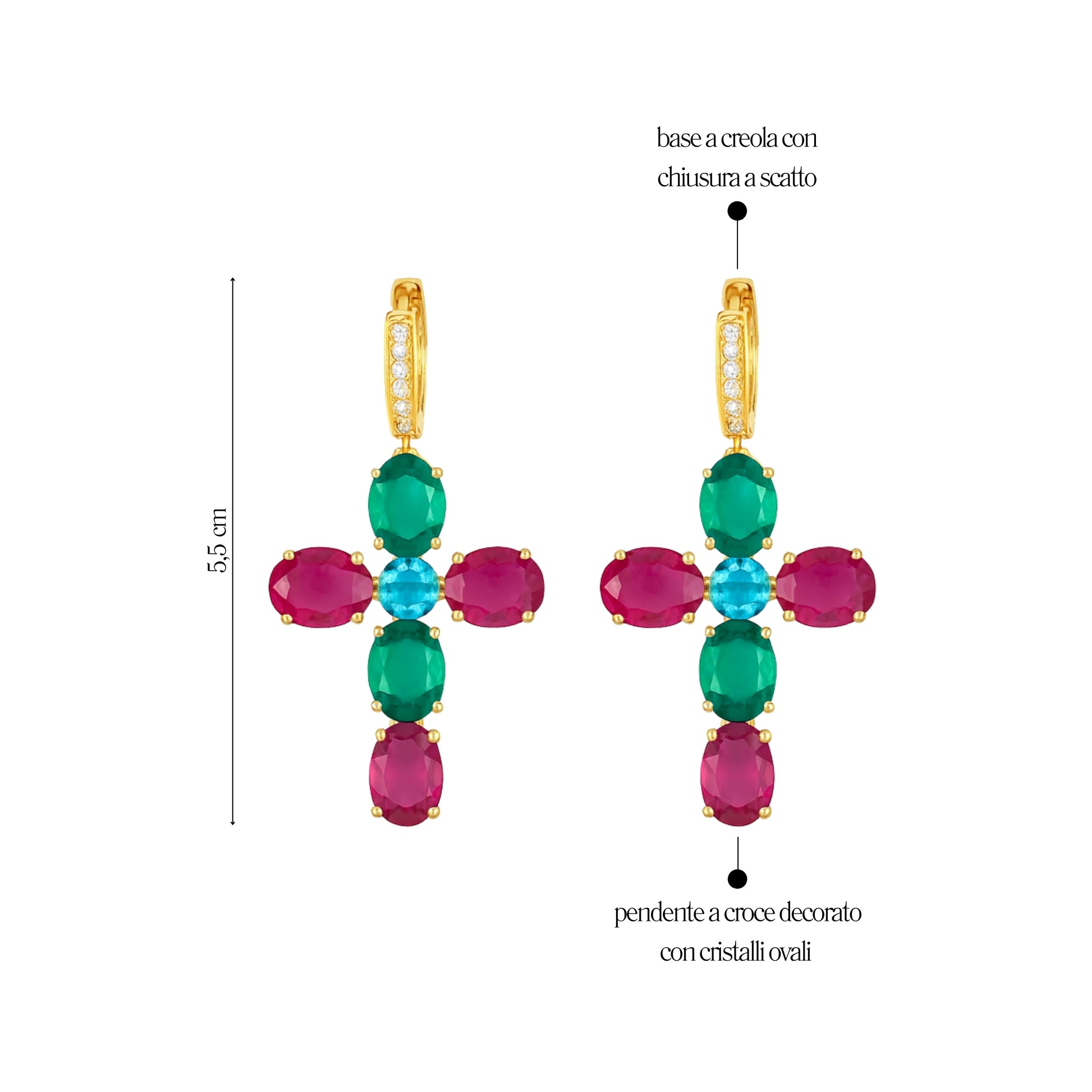 Orecchini Sancta - You B'jou by Barbieri