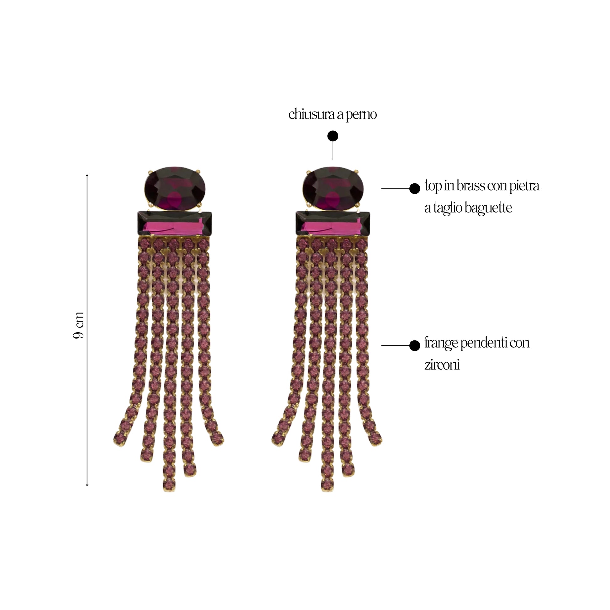 Orecchini Glam - You B'jou by Barbieri