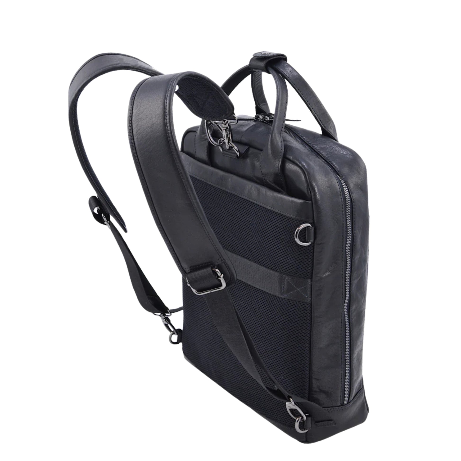 Zaino Porta PC in Vera Pelle Vintage - Aeronautica Militare