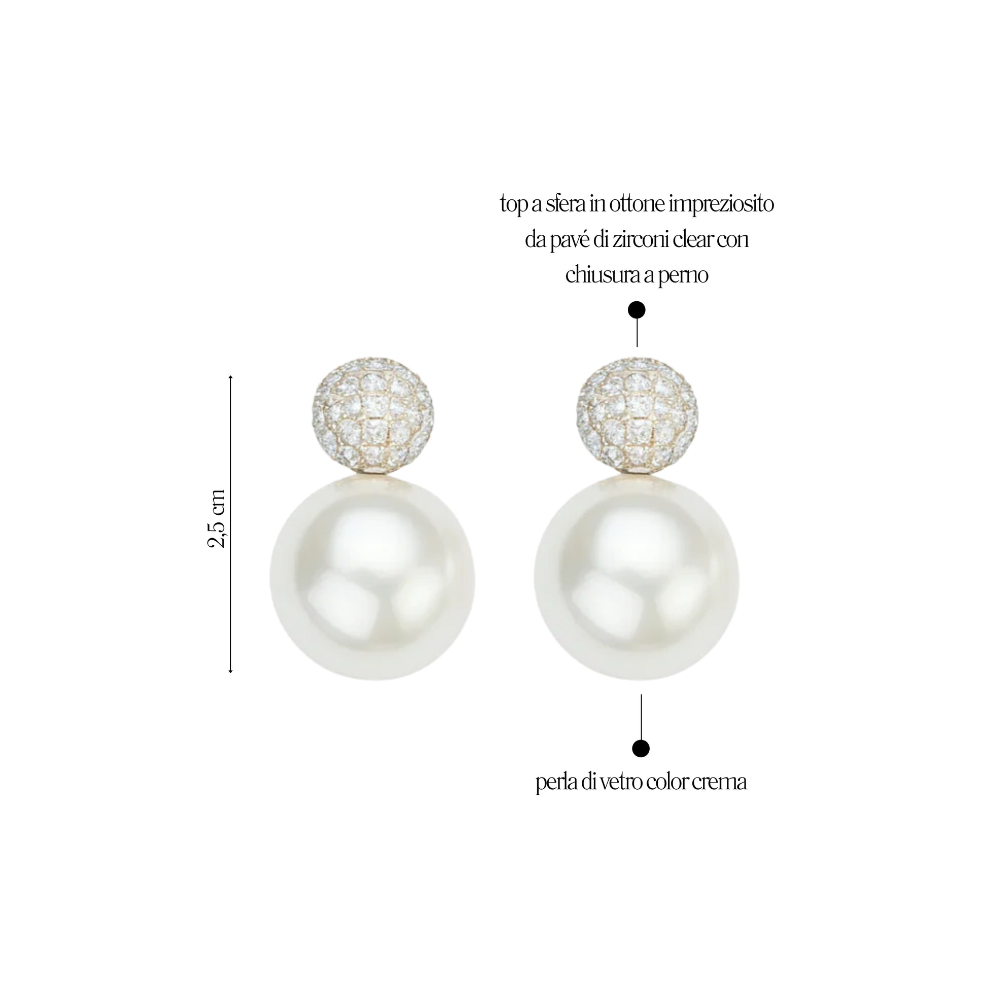 Orecchini Double Circle - You B'jou by Barbieri