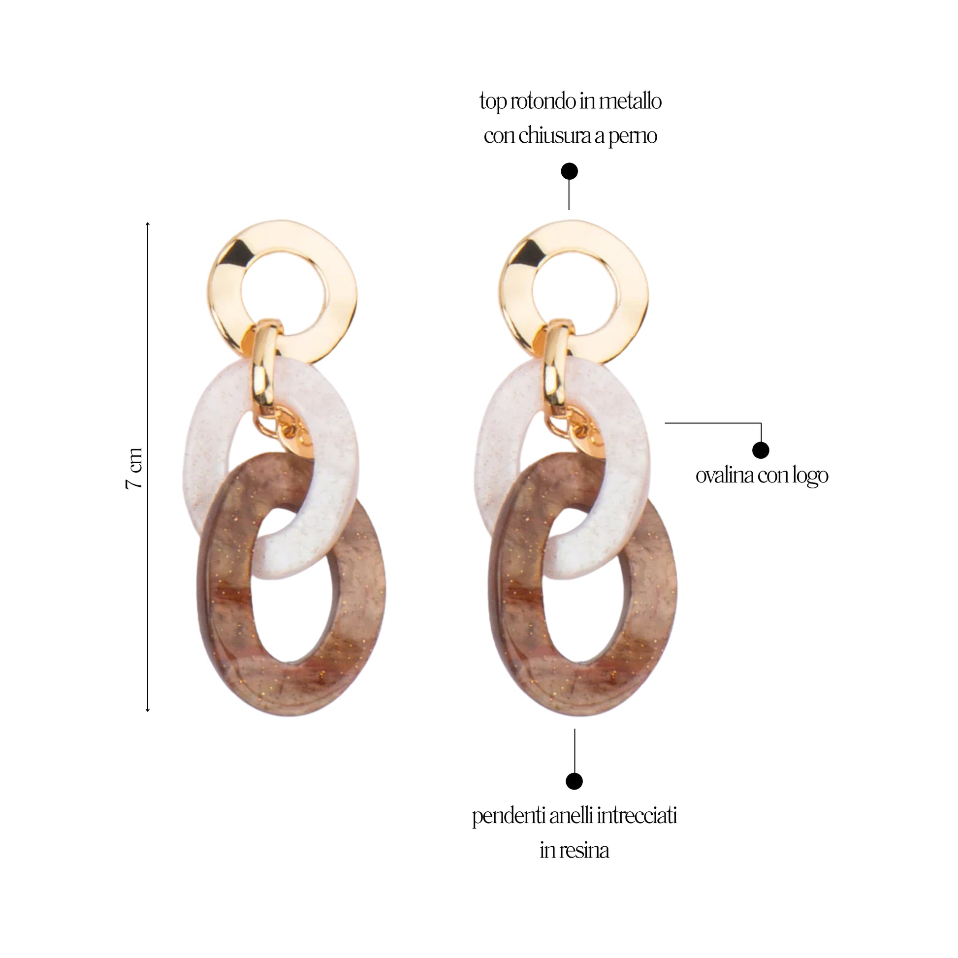 Orecchini Connexion - You B'jou by Barbieri