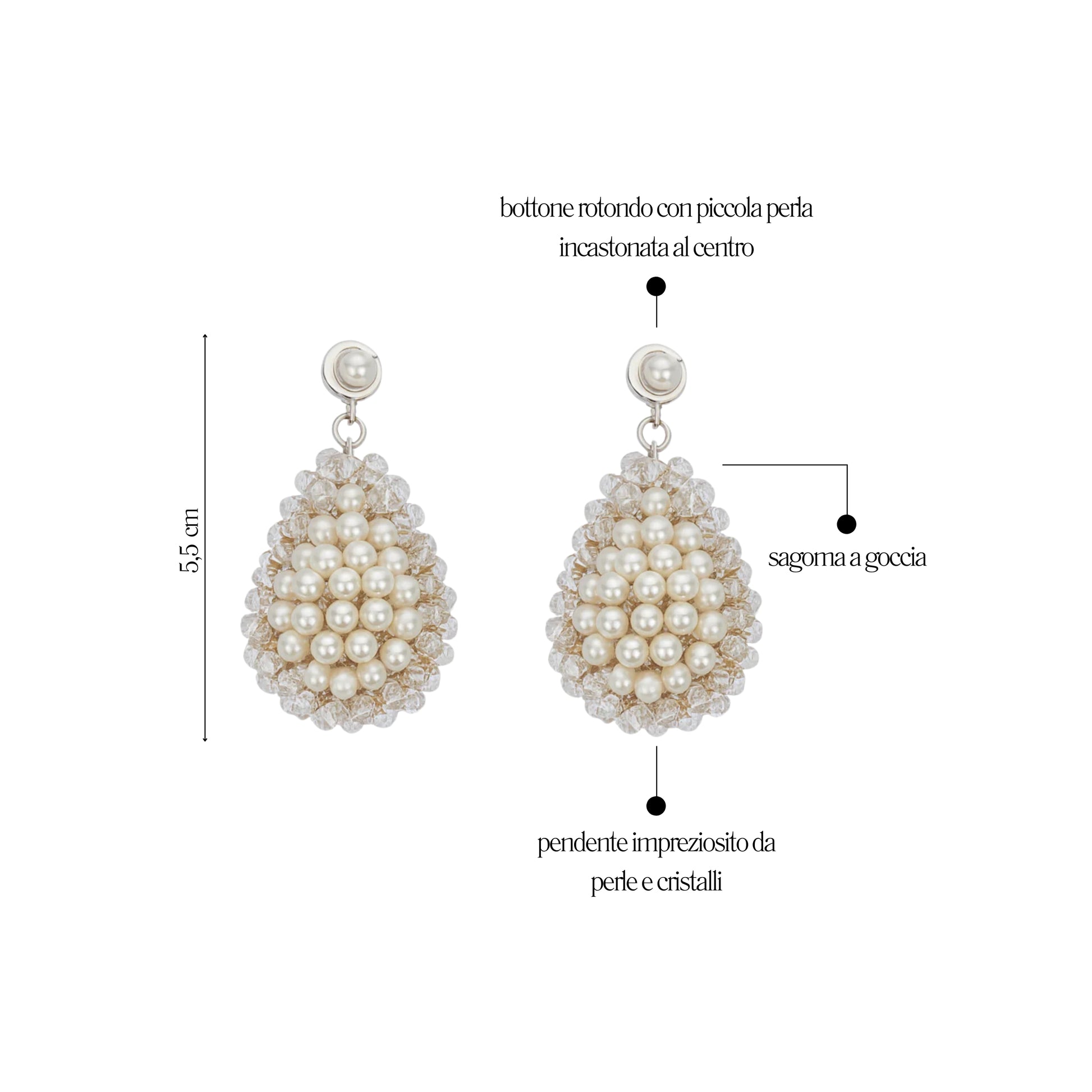 Orecchini Bridgerton - You B'jou by Barbieri