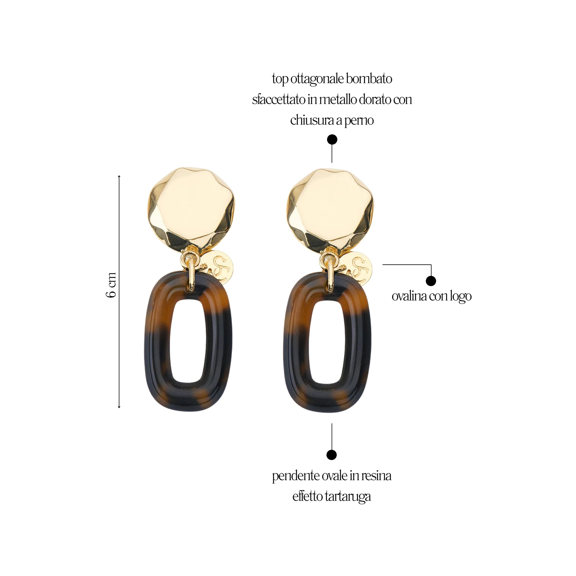 Orecchini Charleston - You B'jou by Barbieri