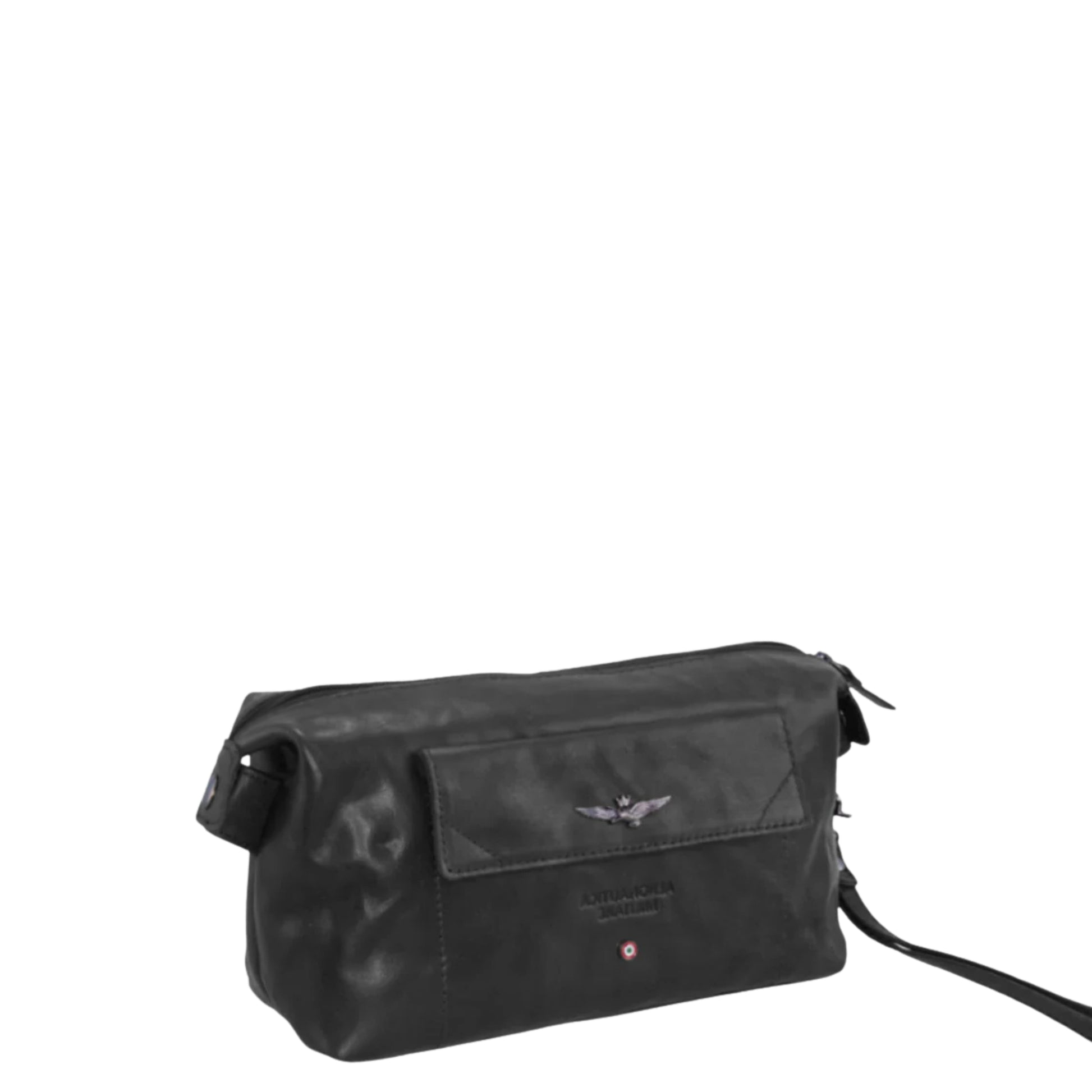 Necessaire Pochette in Vera pelle Vintage - Aeronautica Militare