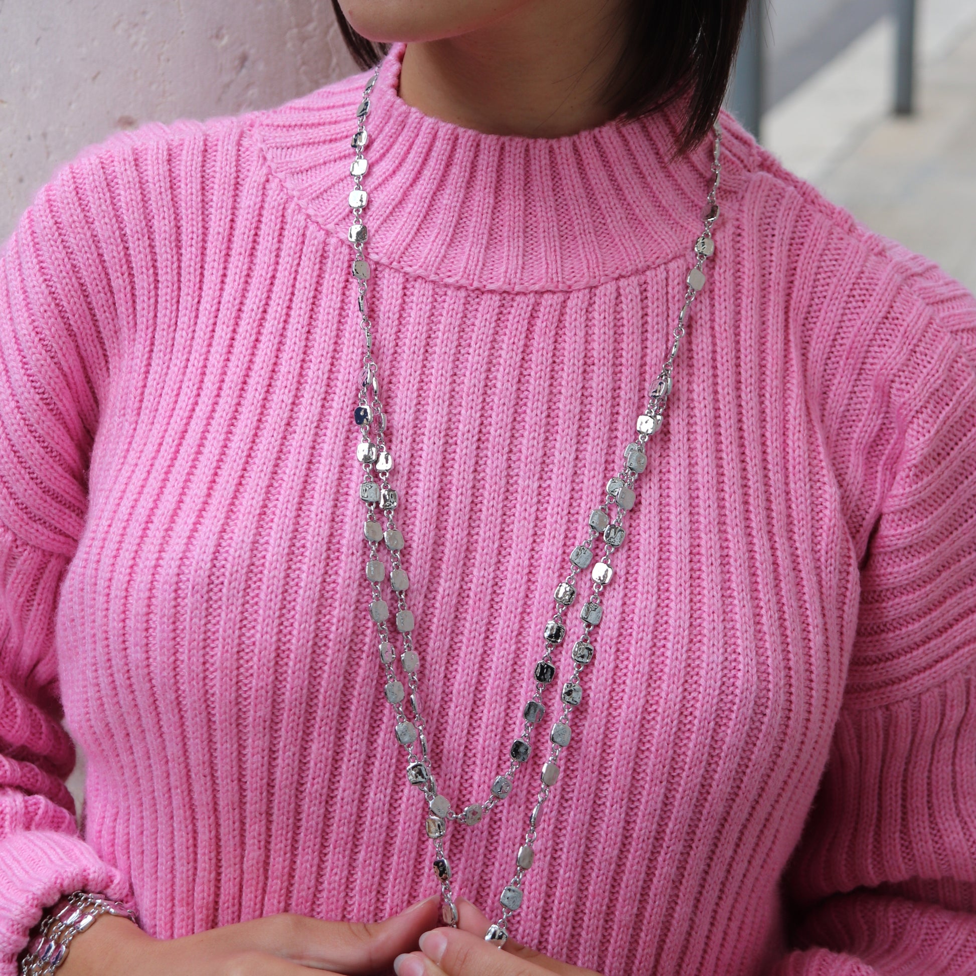 Collana Little Square Lunga - You B'jou by Barbieri