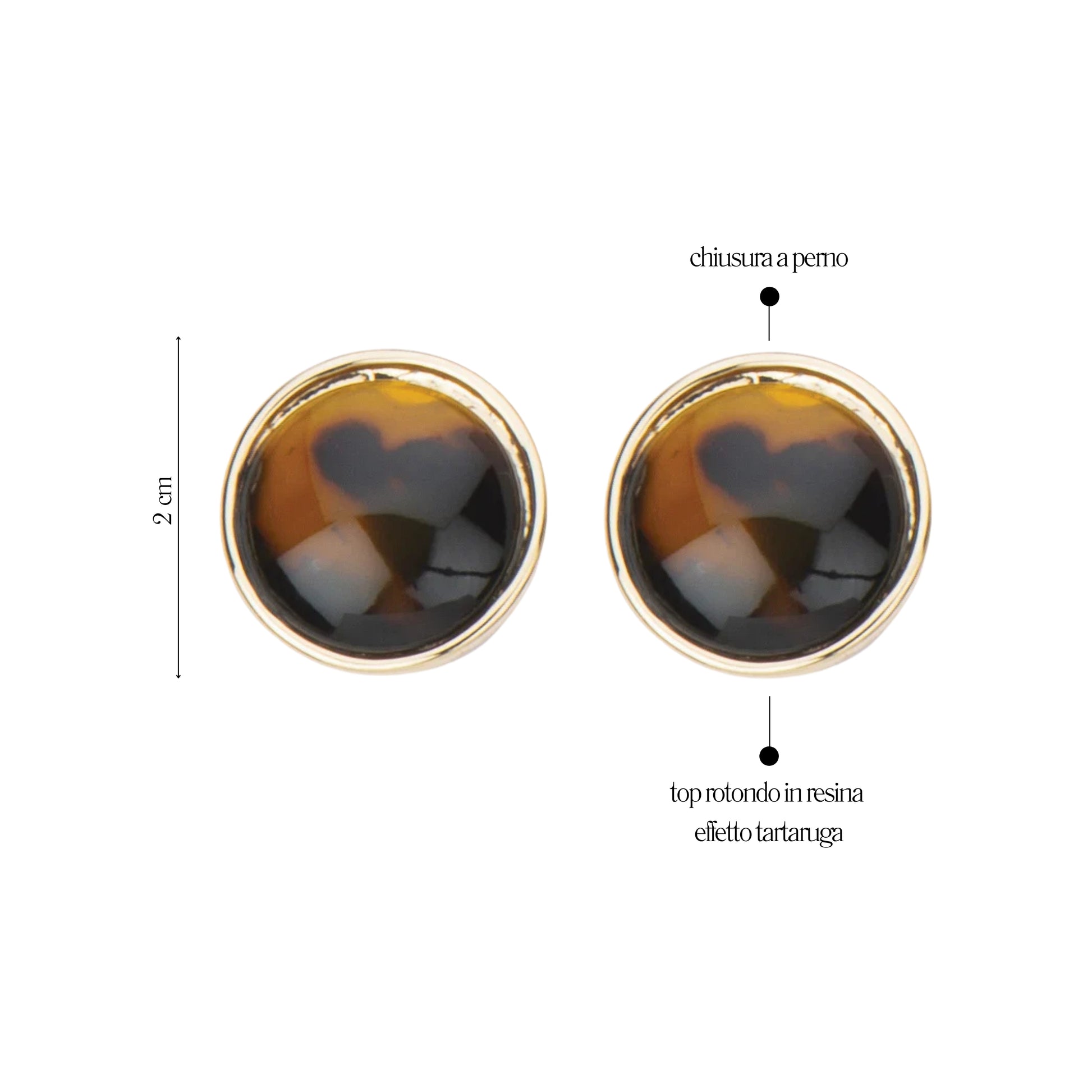 Orecchini Twist Lobo- You B'jou by Barbieri