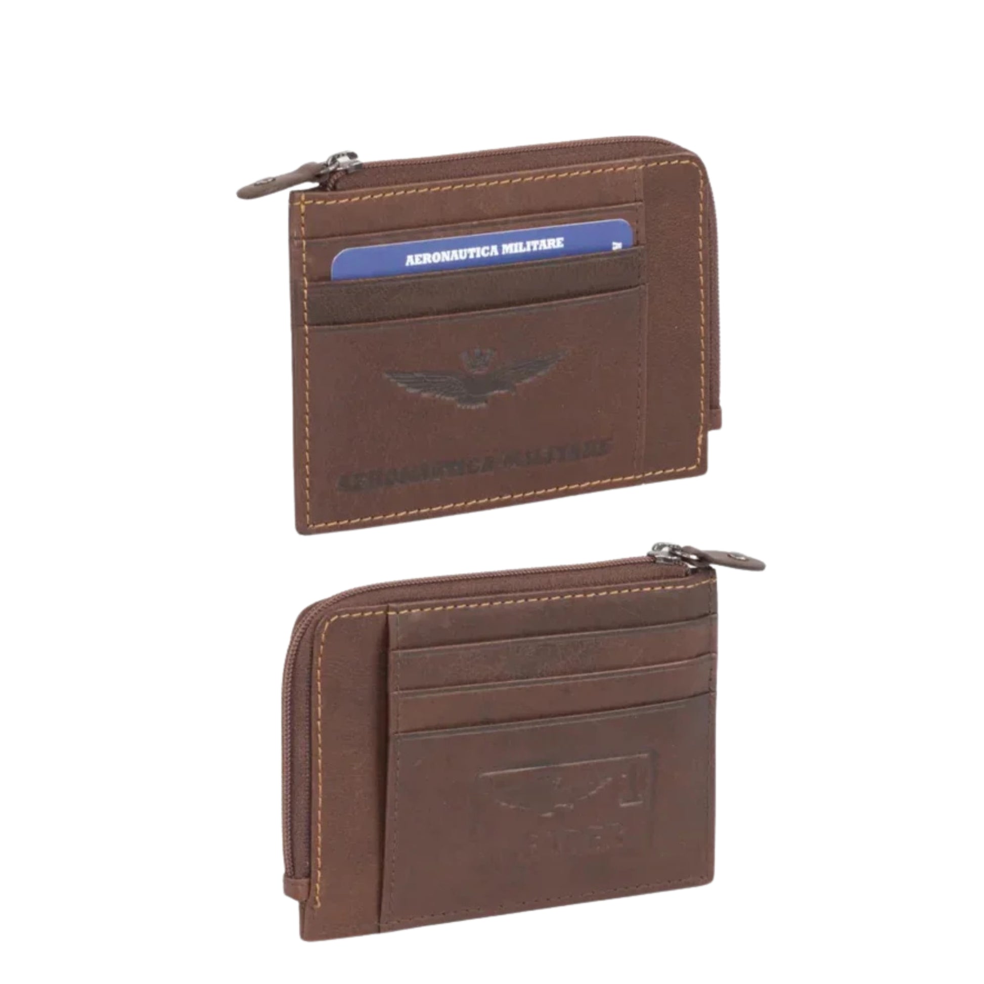 Portafoglio in Vera Pelle New Eagle - Aeronautica Militare