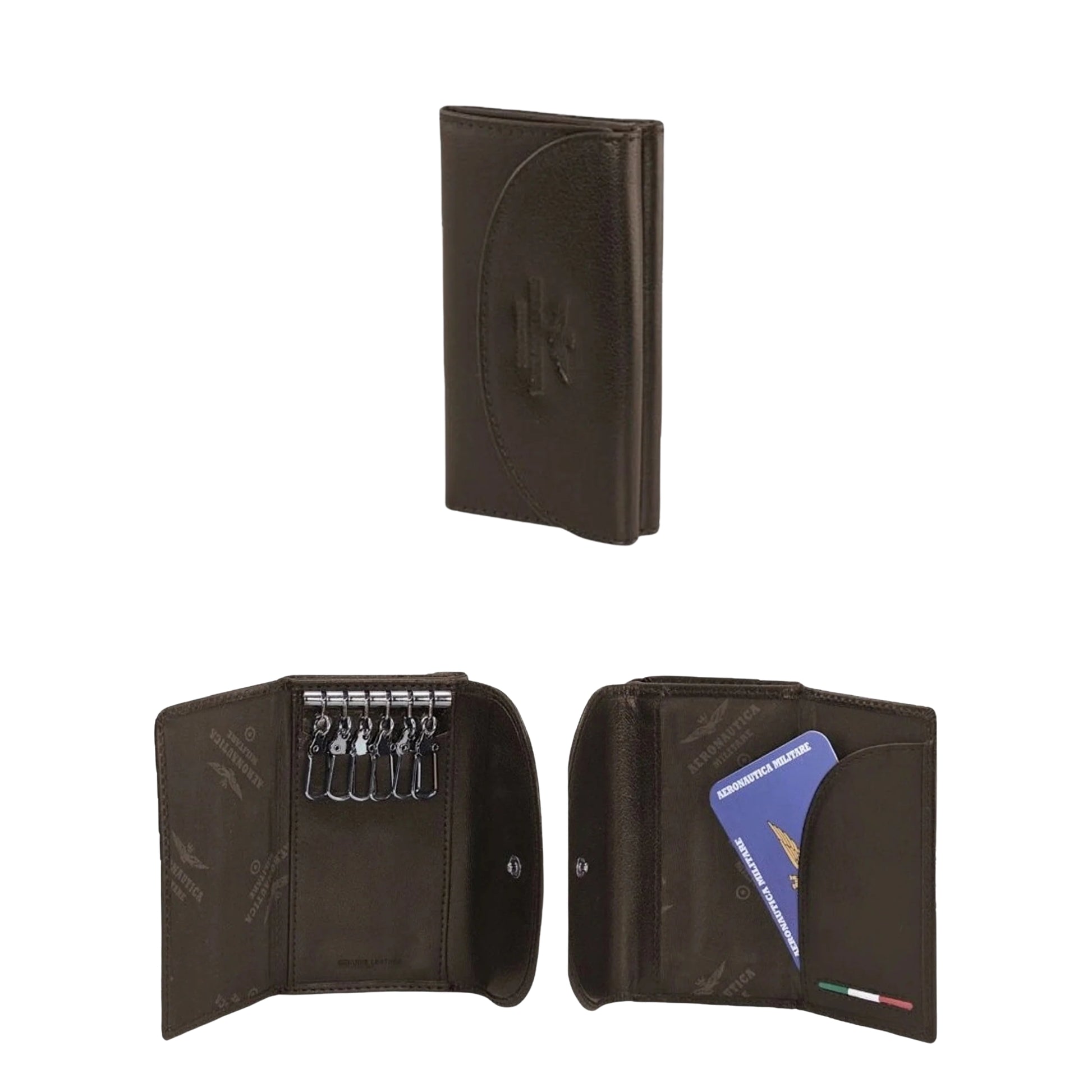 Portachiavi in Vera Pelle Target - Aeronautica Militare