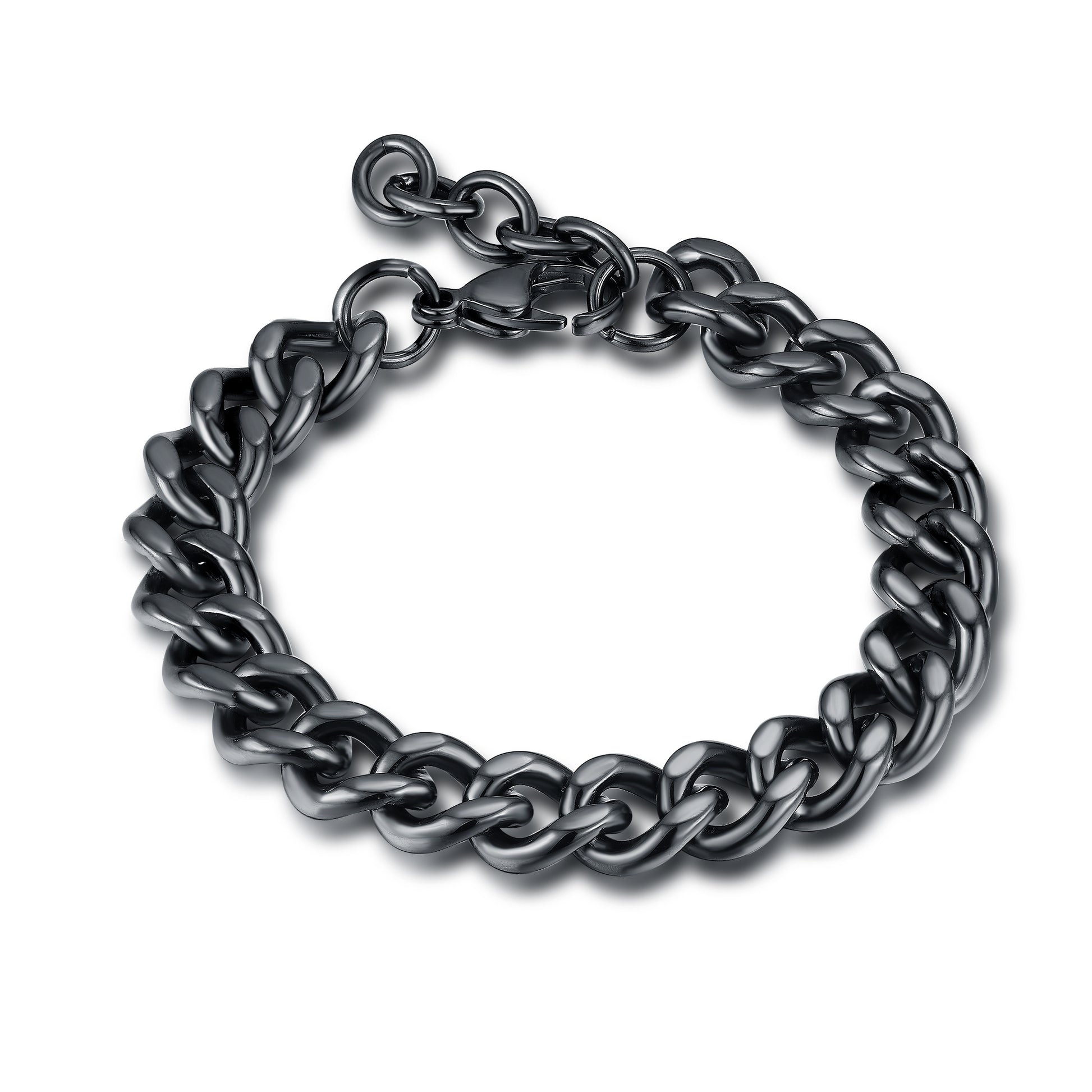 Bracciale Grumetta Piatta 11mm uomo metal gun