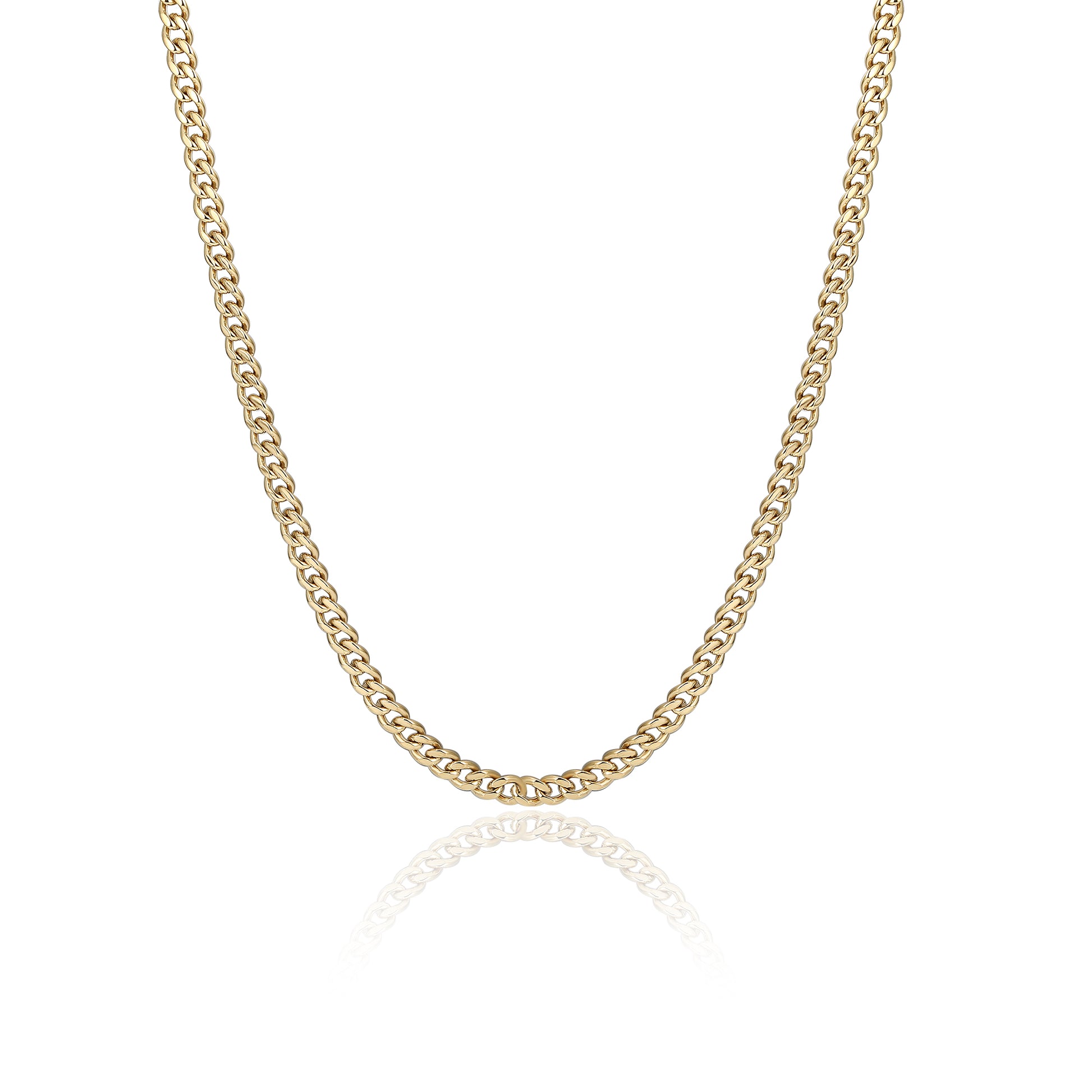 Collana Grumetta Piatta 5mm 50cm