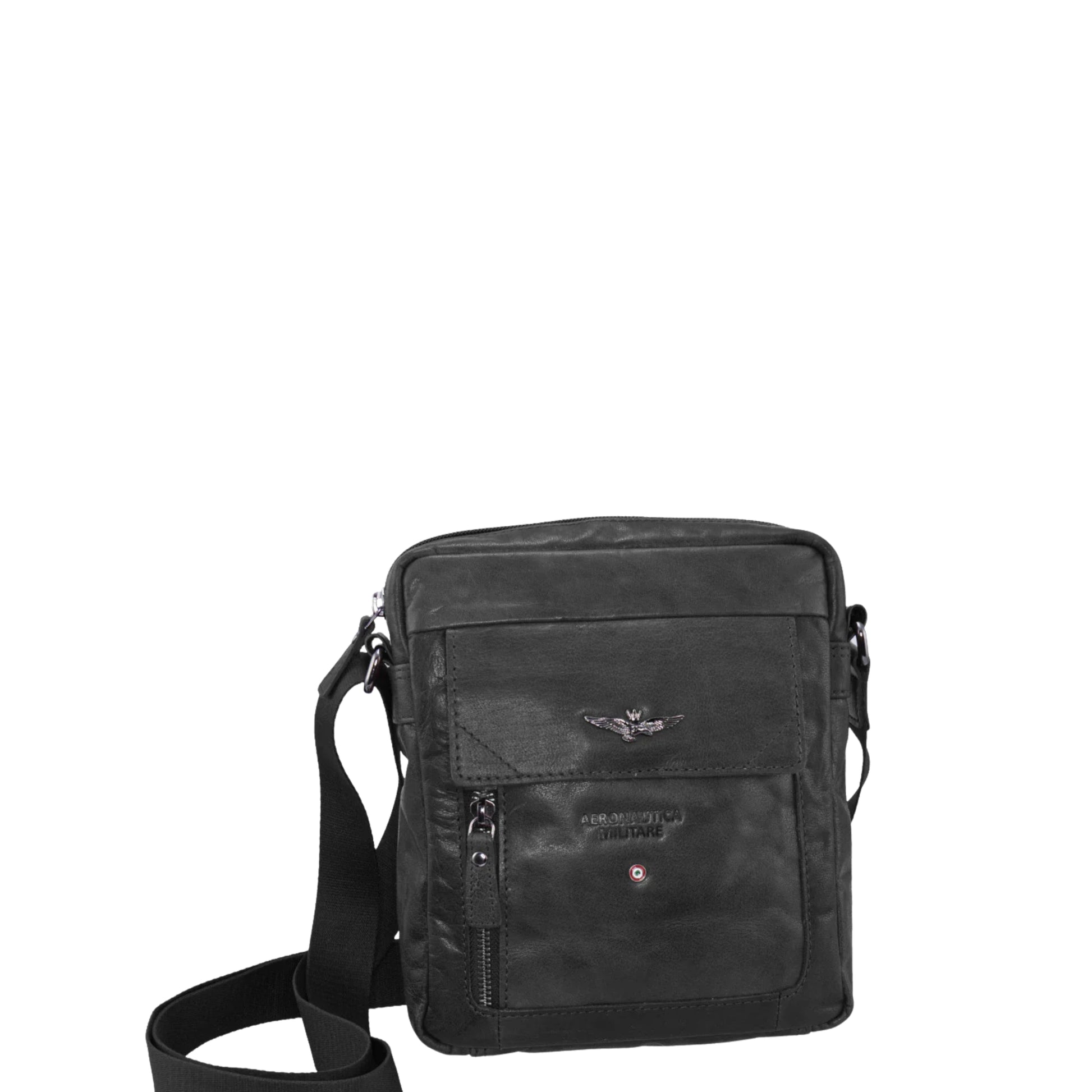 Tracolla Porta Tablet in Vera Pelle Vintage - Aeronautica Militare