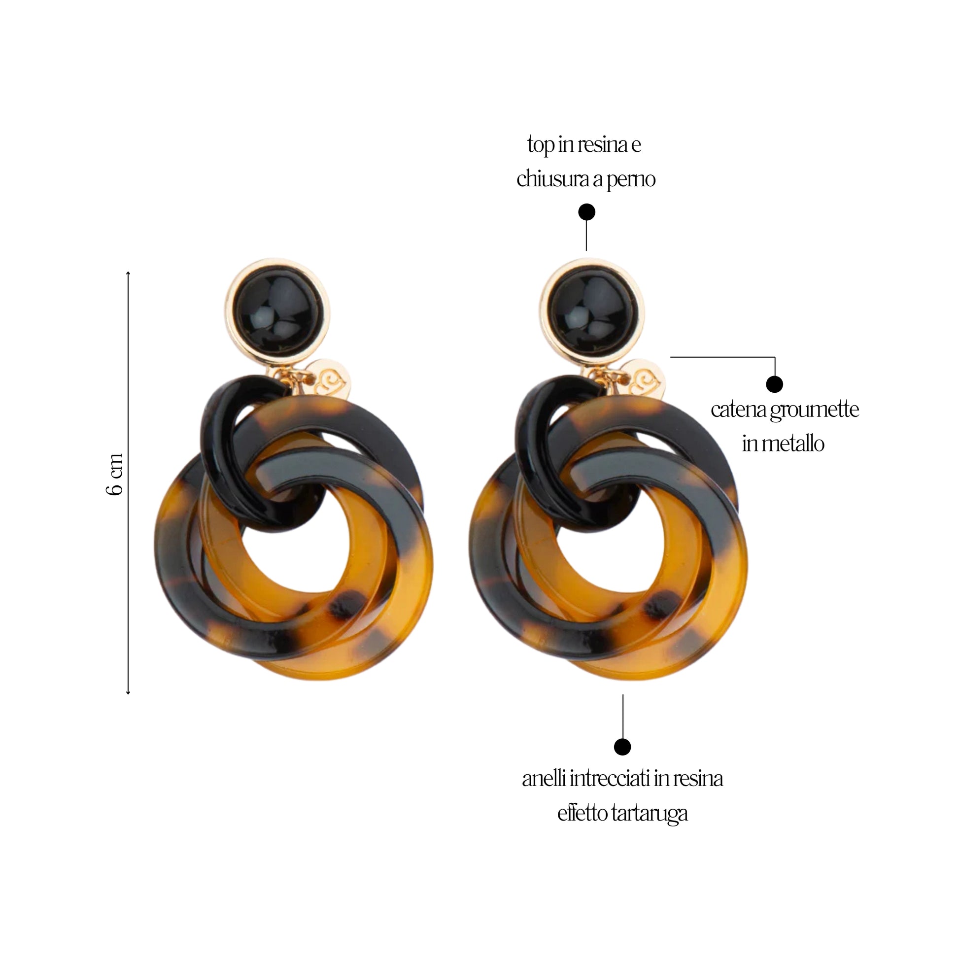 Orecchini Twist - You B'jou by Barbieri