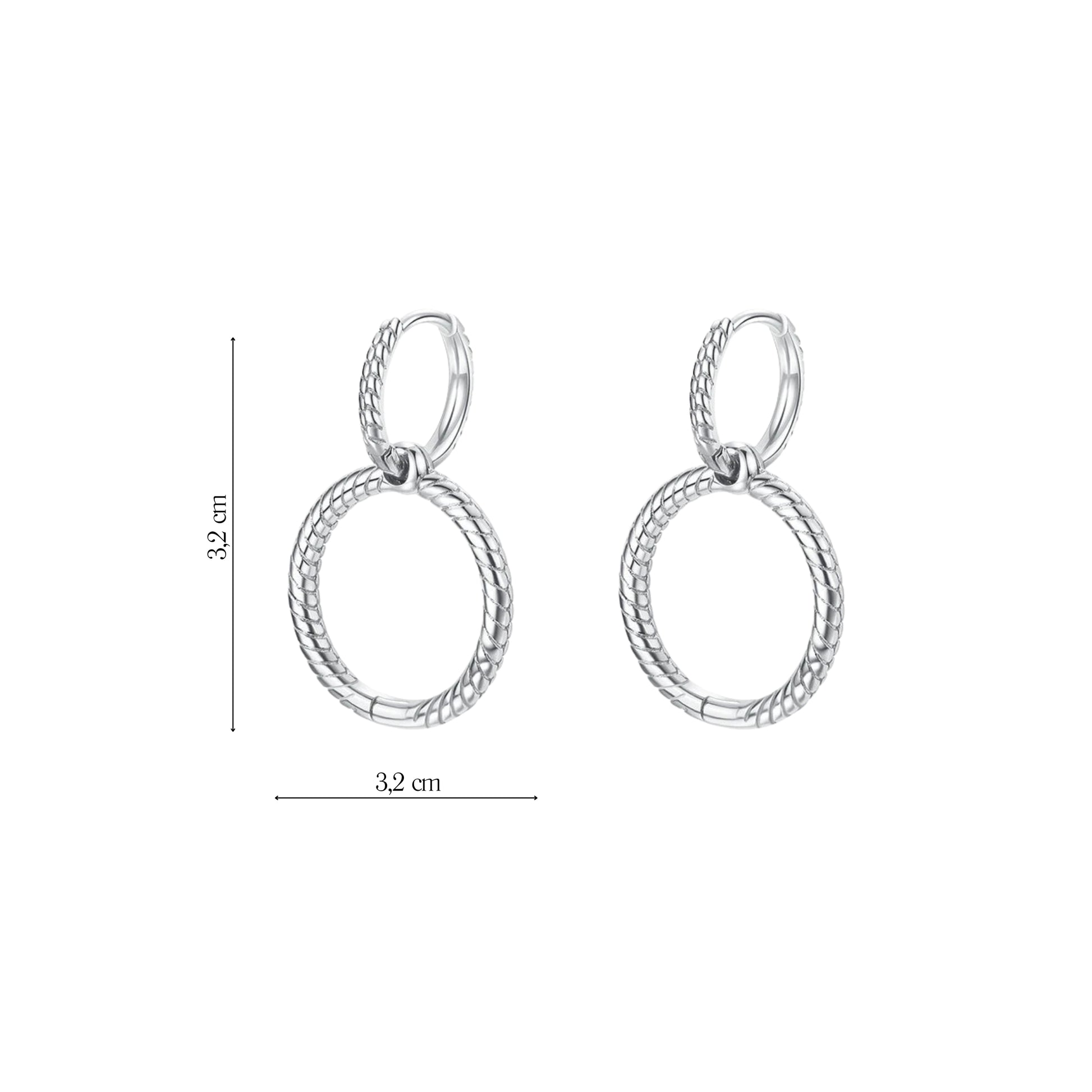 Coppia Di Orecchini_Argento 925 "SNAKE"