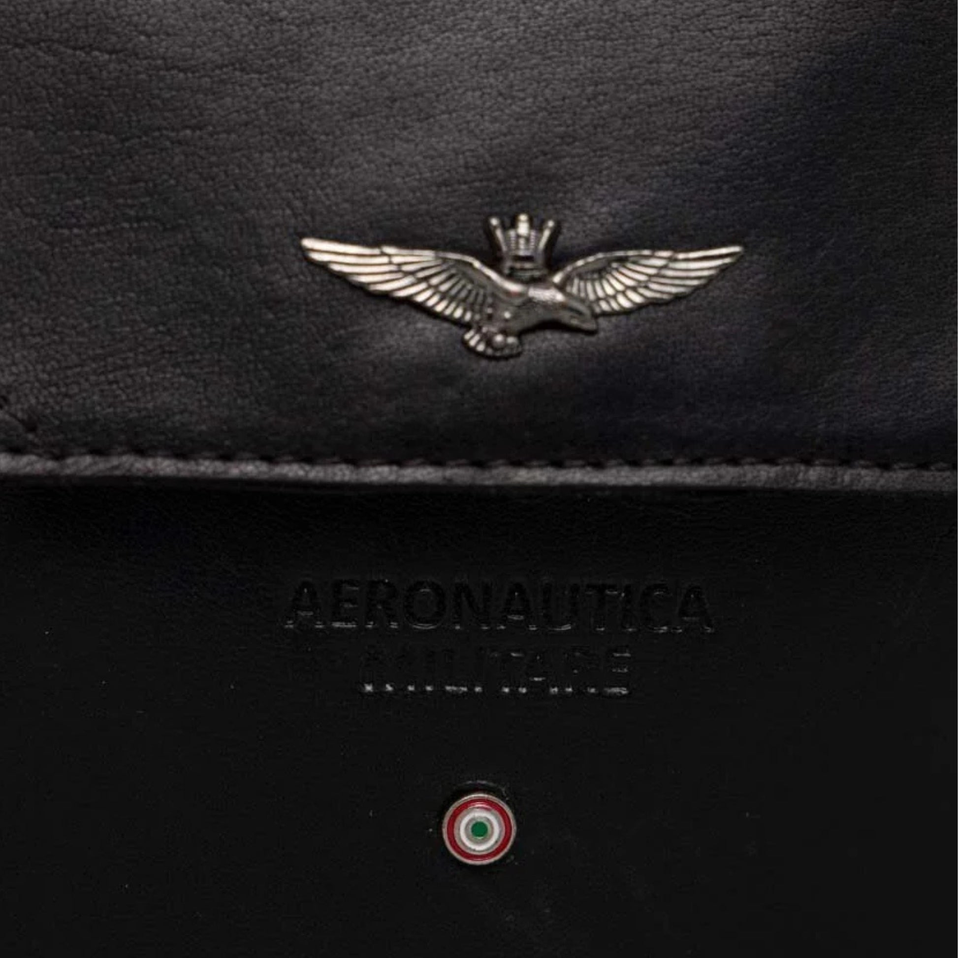 Tracolla Porta Tablet in Vera pelle Vintage - Aeronautica Militare