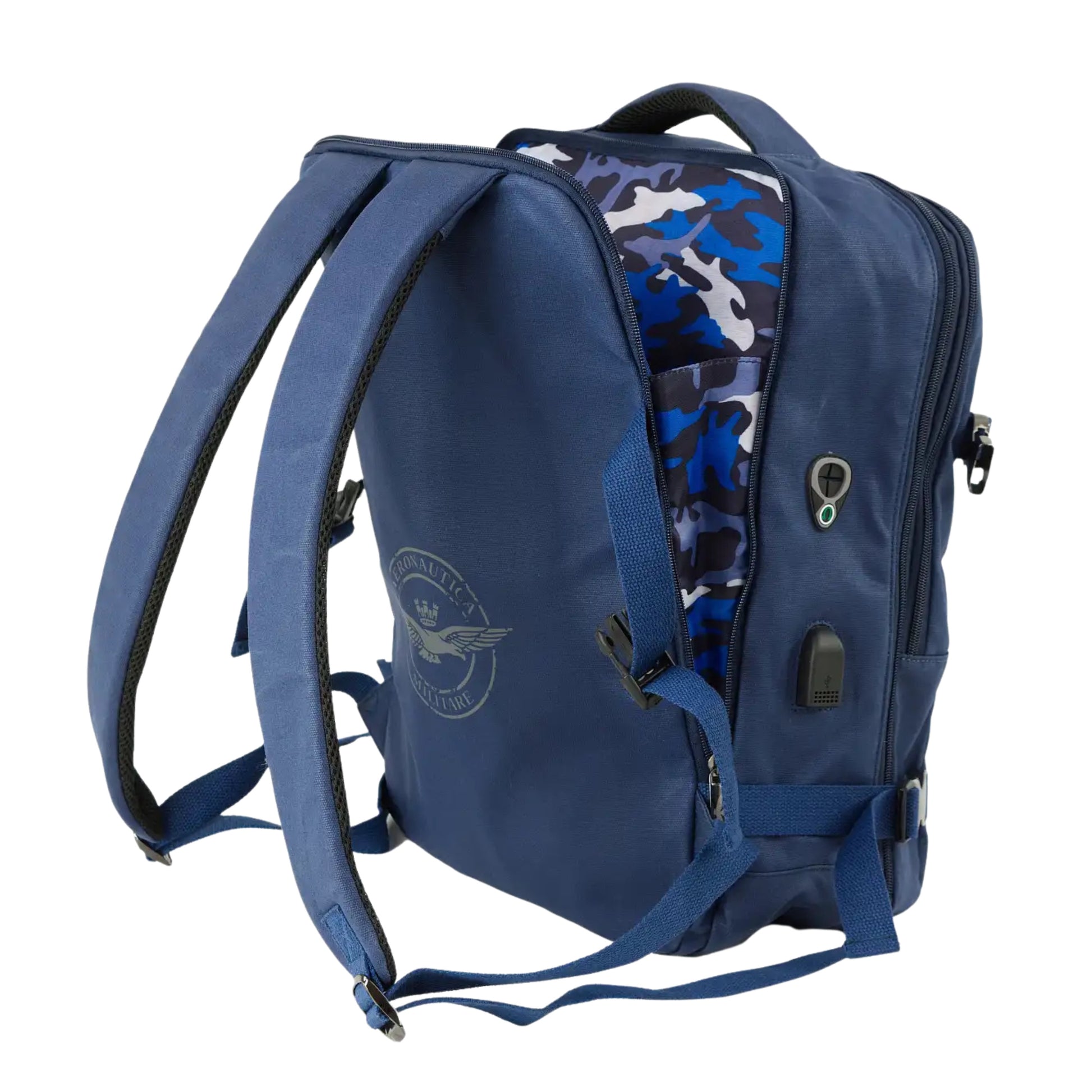Zaino Porta PC in Canvas New City - Aeronautica Militare