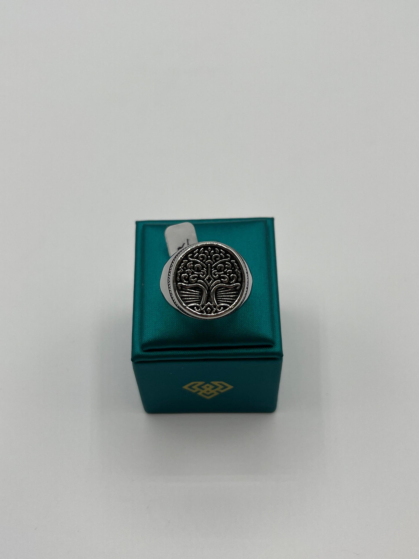 Anello uomo in acciaio inox - Albero della vita