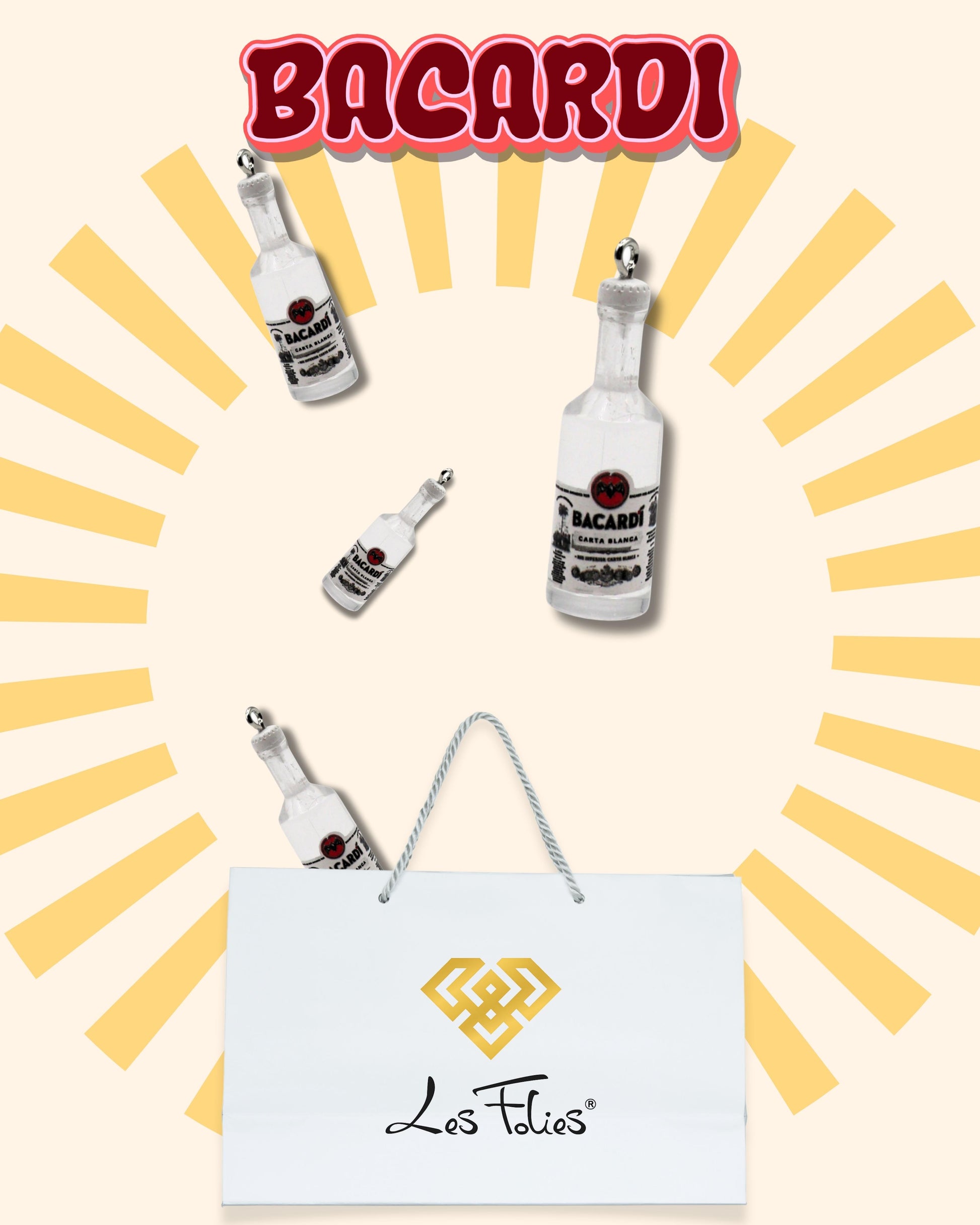 Charm Bottiglia "BACARDI"