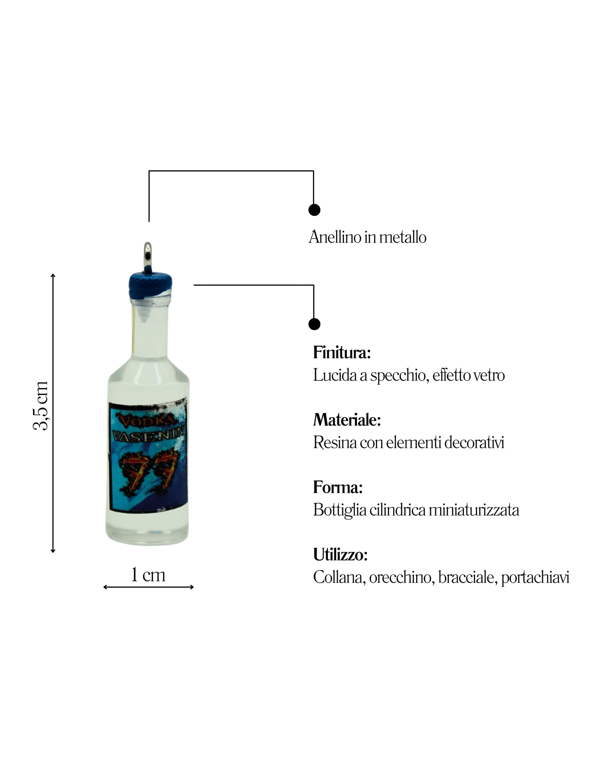 Charm Bottiglia "VASENIN"