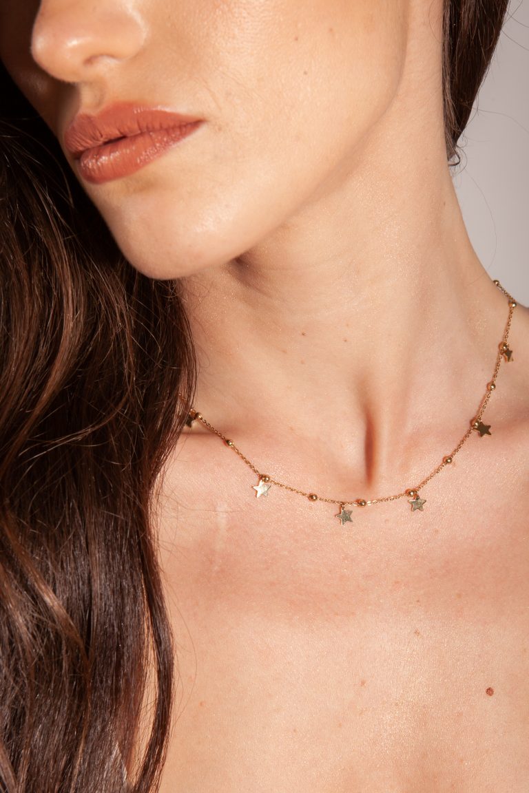 Collana con stelline pendenti - 2 varianti