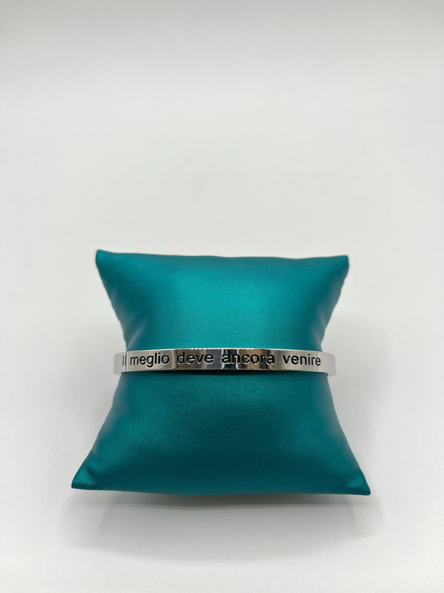 BRACCIALE RIGIDO UOMO - 10 DIVERSE FRASI DISPONIBILI