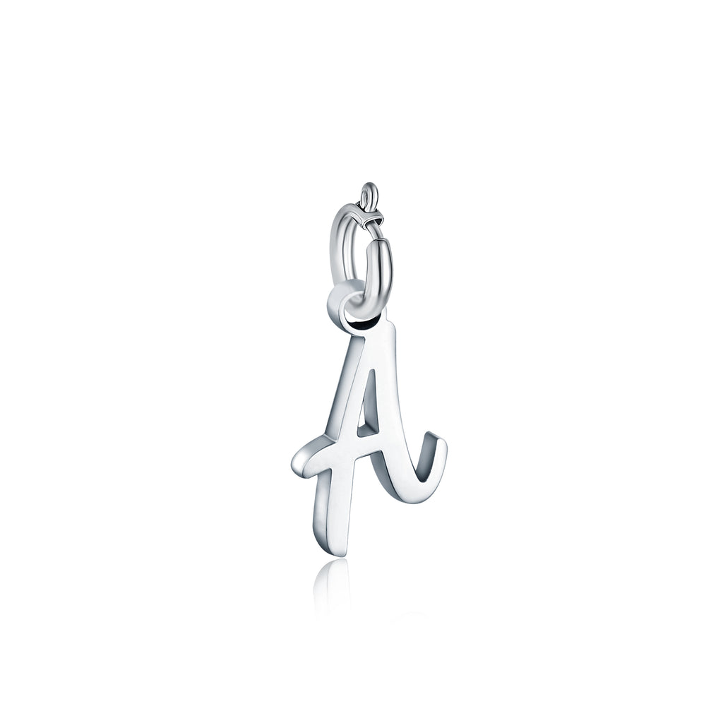 Mini Charm Lettera/Numero in acciaio inox Personal - Brand Gioielli