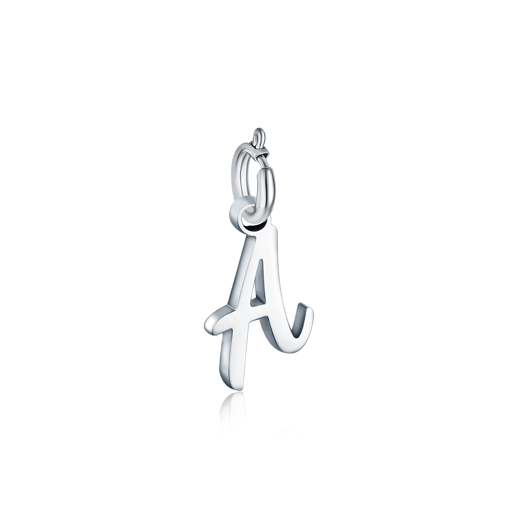 Mini Charm Lettera/Numero in acciaio inox Personal - Brand Gioielli