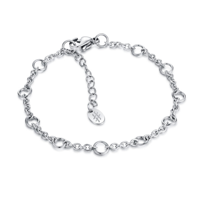 Bracciale Catena e Anellini Personal - Brand Gioielli