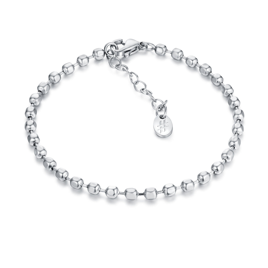 Bracciale Pallini Sfaccettati in acciaio inox Personal - Brand Gioielli