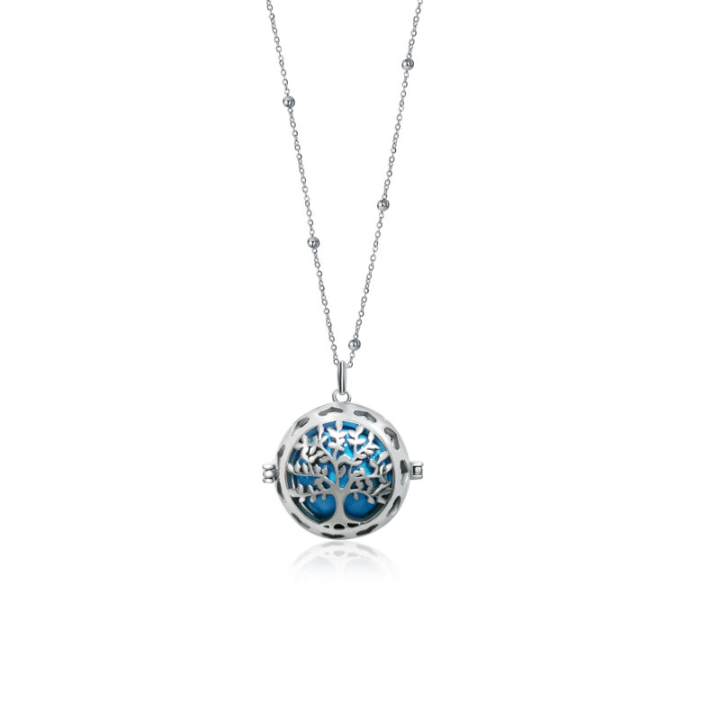 Collana Catena Sfere 3mm distanziate 3cm Vita da 100cm in acciaio inox - Brand Gioielli