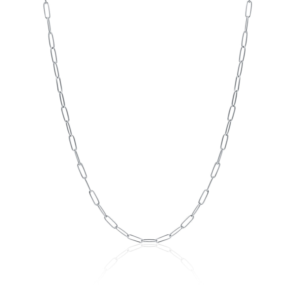 Collana catenina a maglie ovali - 2 colori
