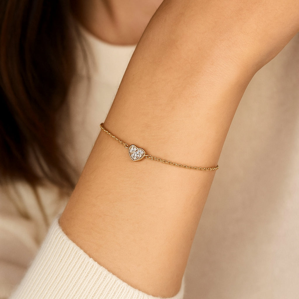 Bracciale Cuore Passante - Brand Gioielli