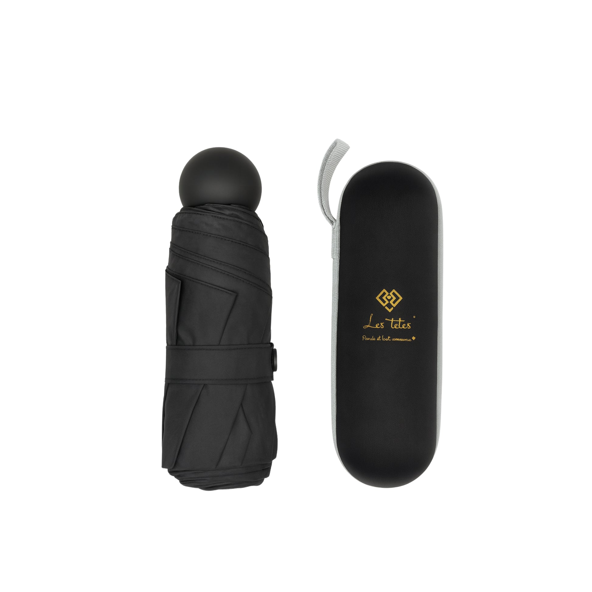 Les Folies Black Umbrella