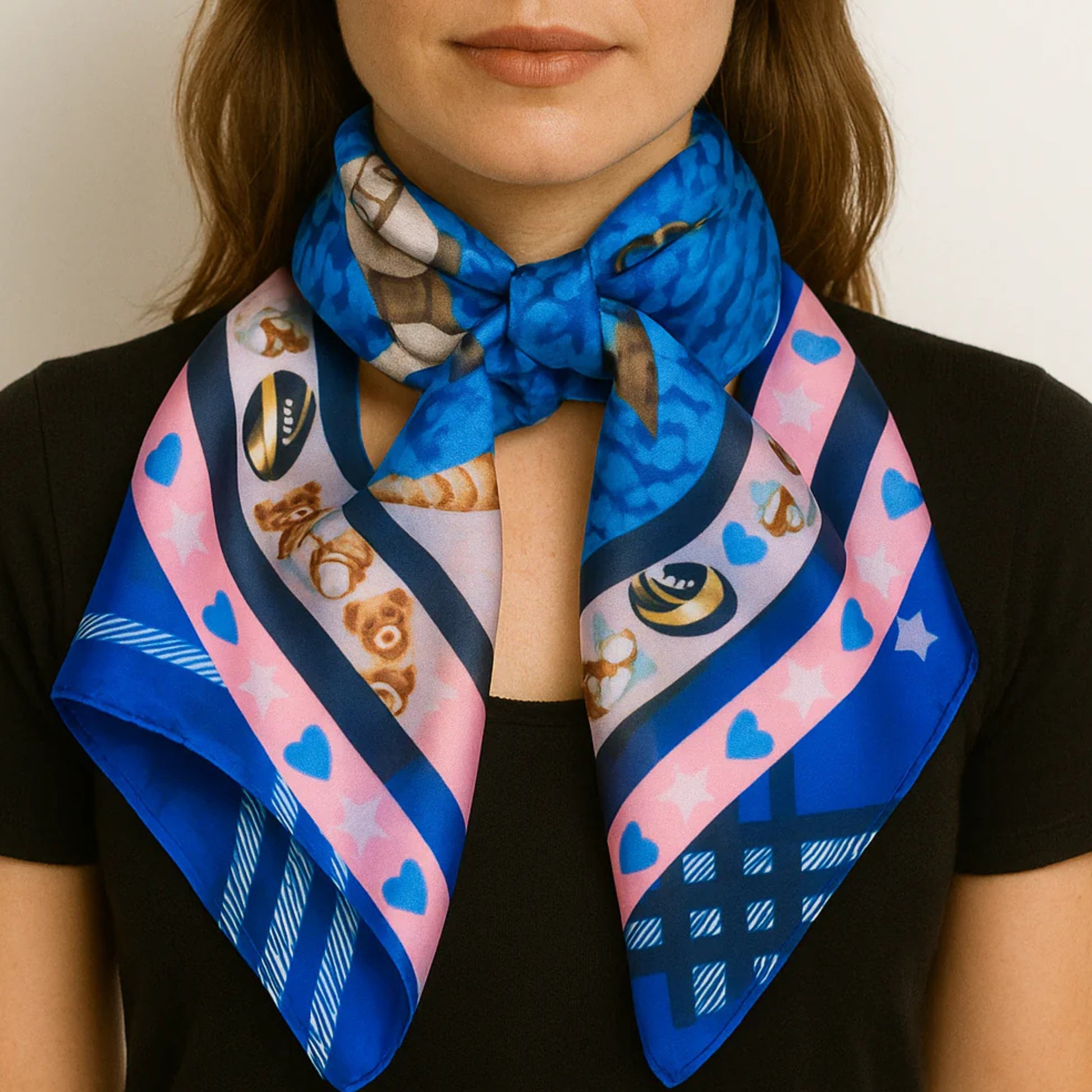 Foulard Best Wishes- Barbieri