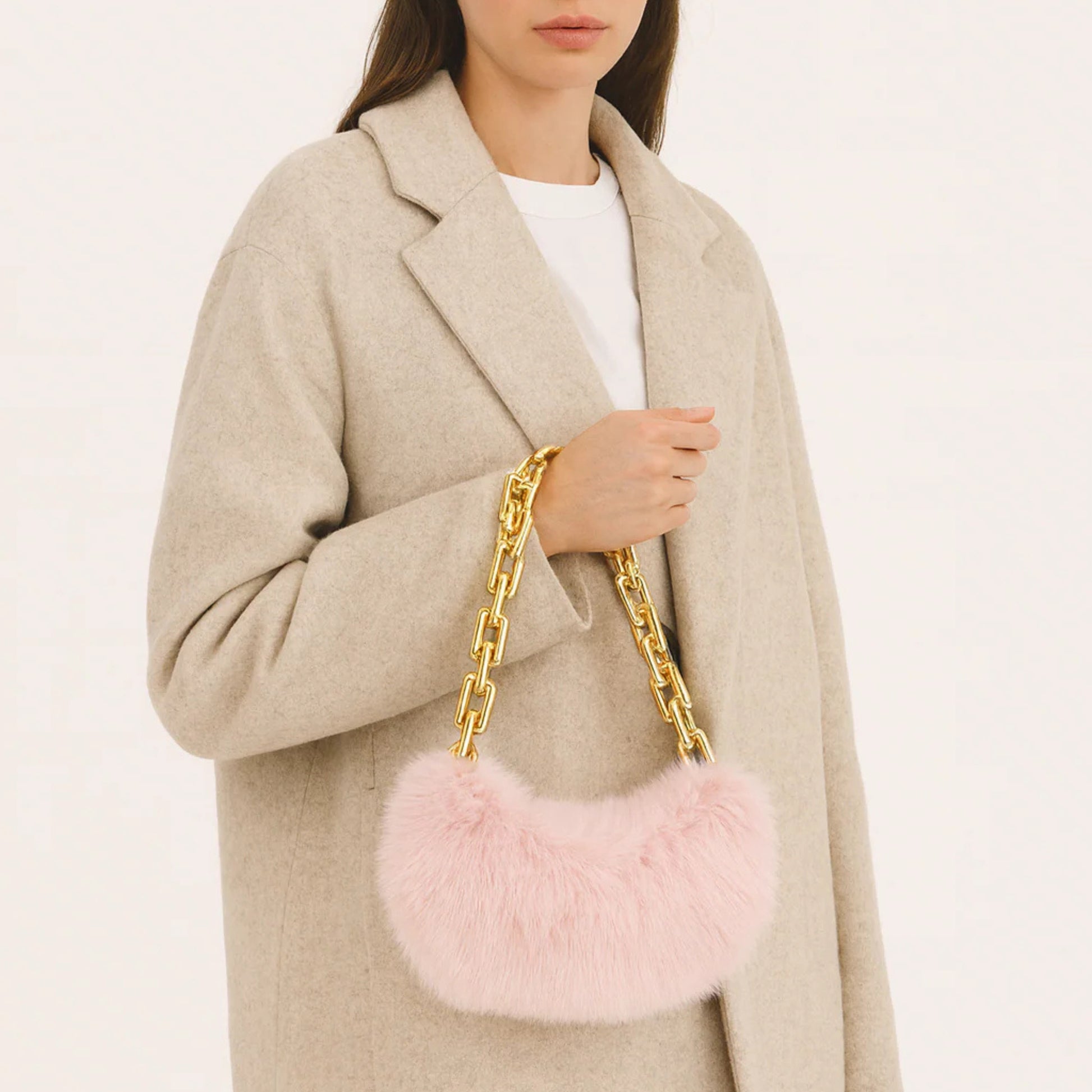 Minibag in Pelliccia Polar