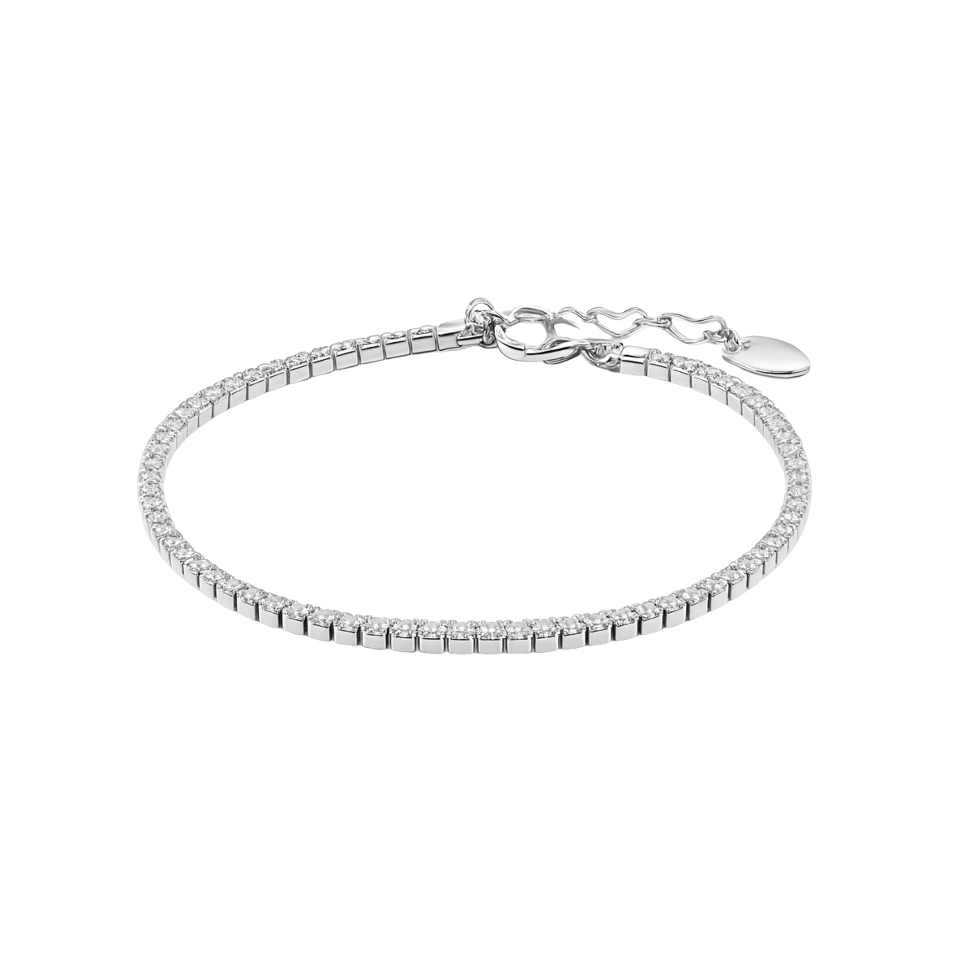 Bracciale Tennis_AcciaioInox "BRAND"