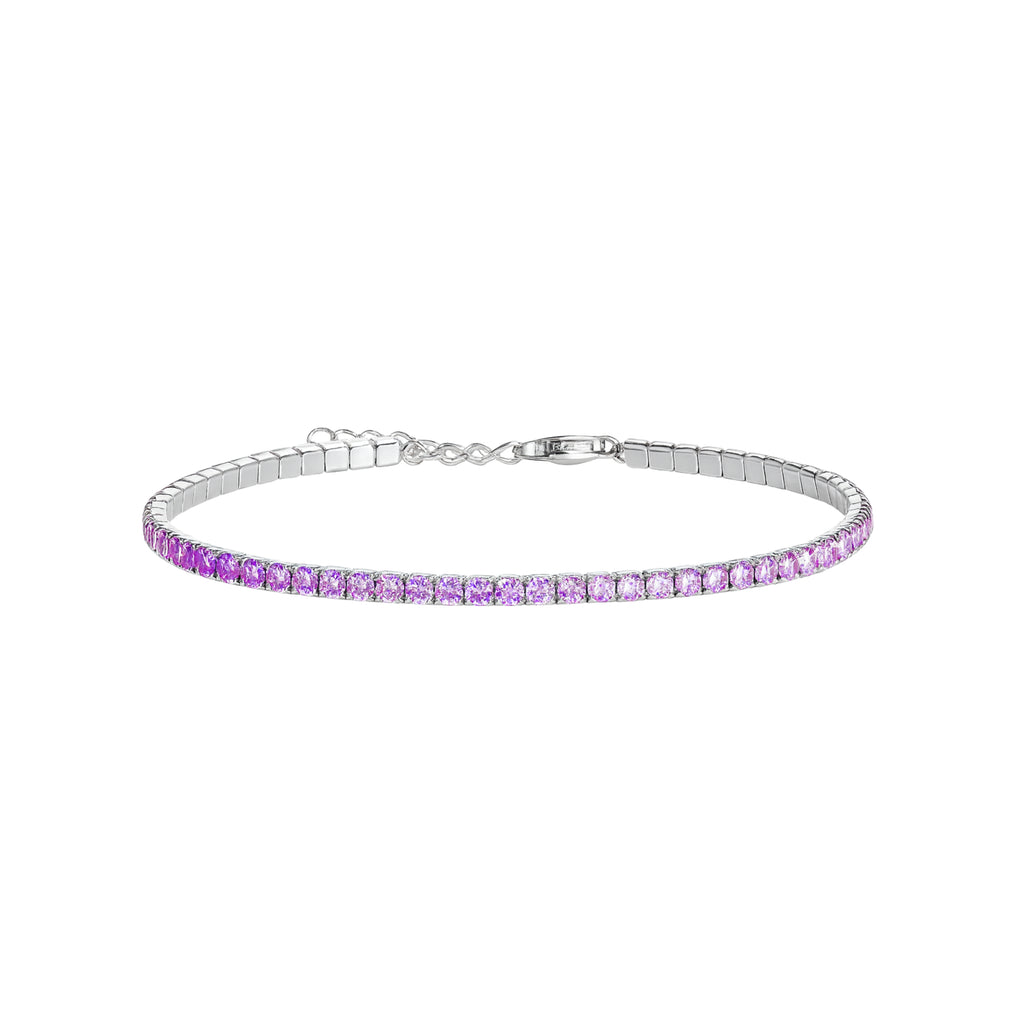 Bracciale Tennis_Argento 925 "VIOLA"