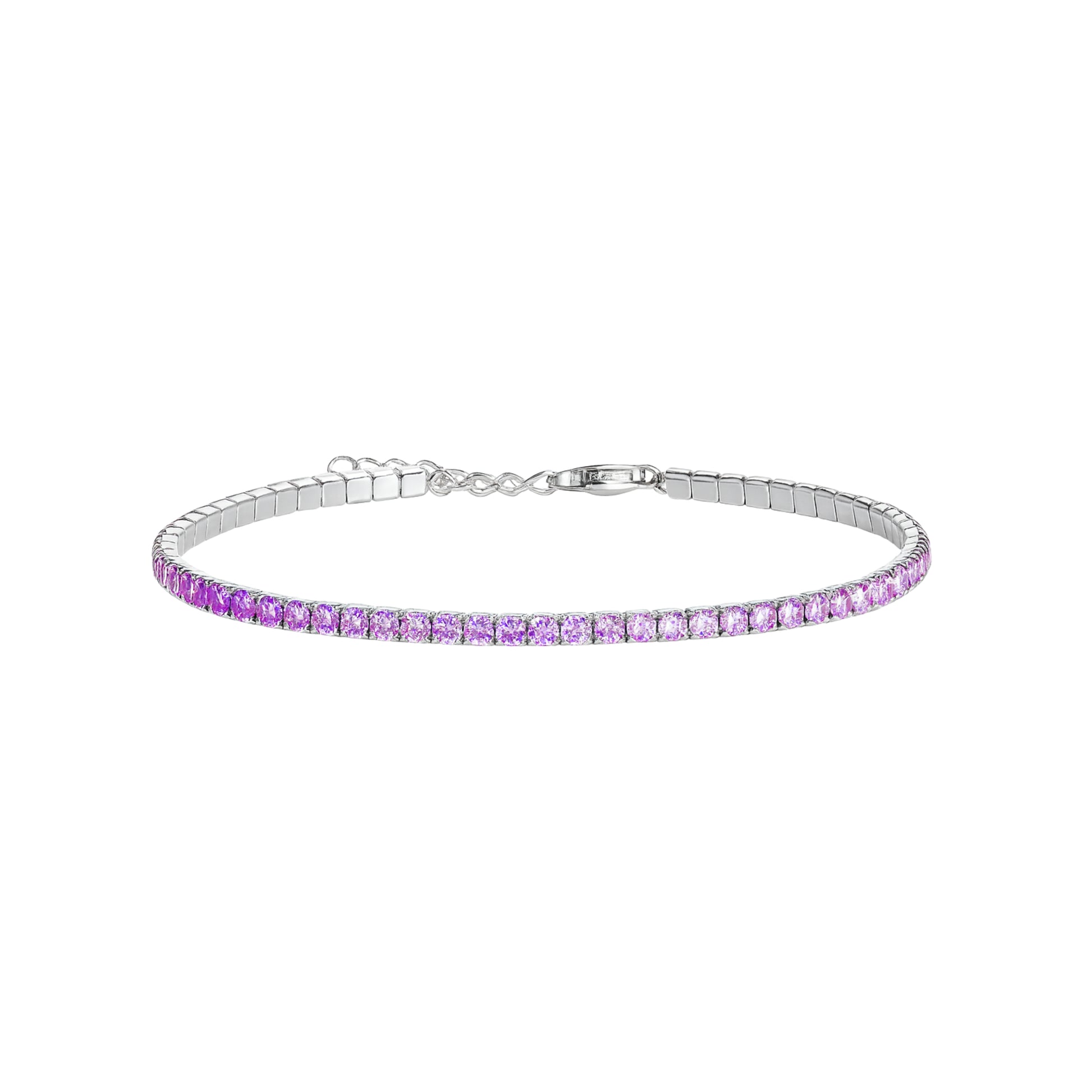 Bracciale Tennis_Argento 925 "VIOLA"
