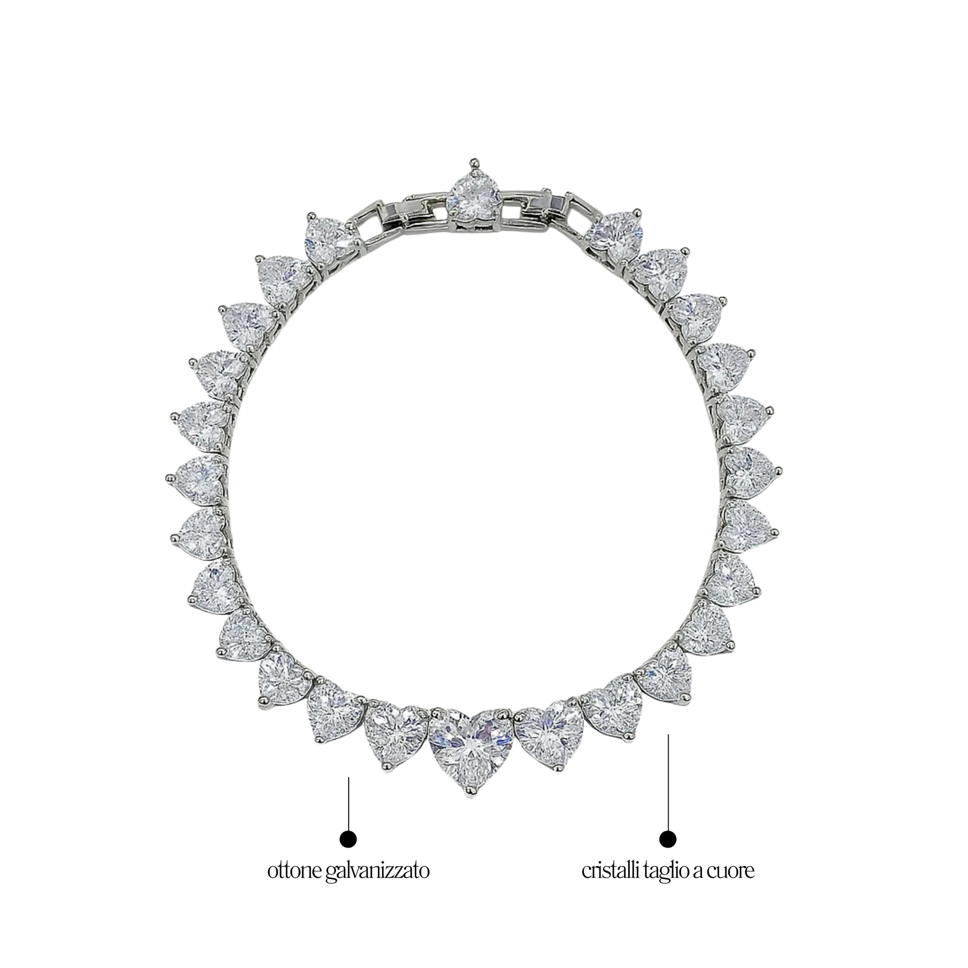 Bracciale Cuori - Les Folies