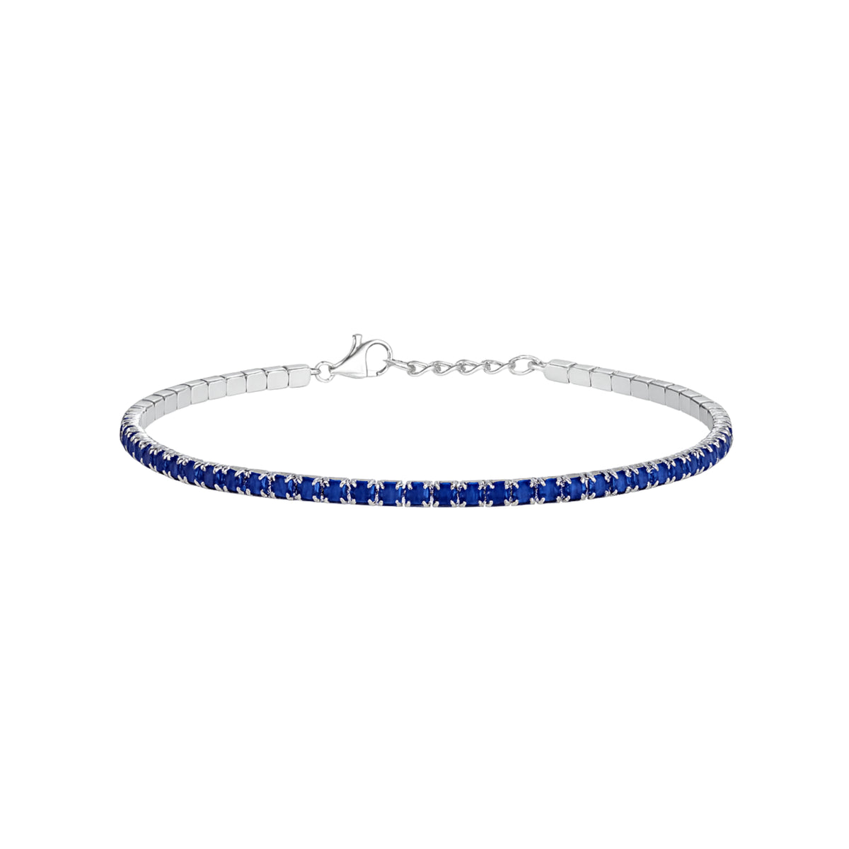Bracciale Tennis_Argento 925 "BLU"