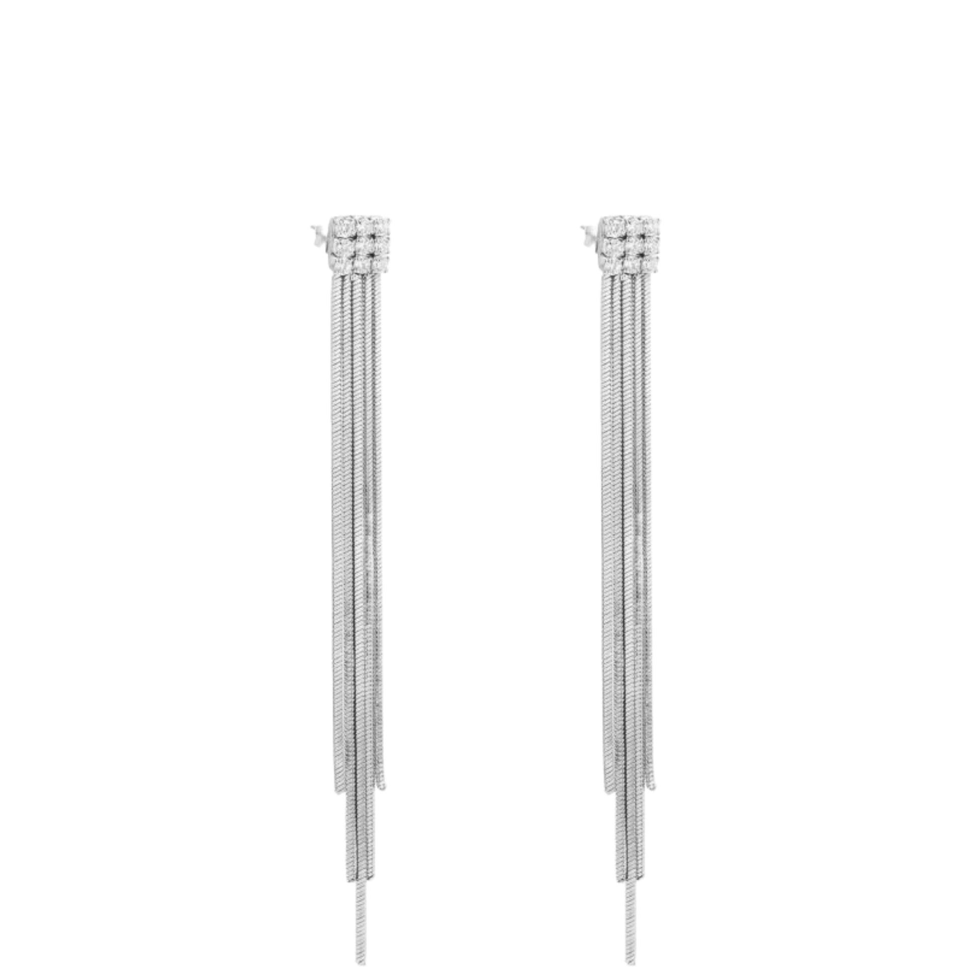 Orecchini Tennis Pendenti Medusa - Brand Gioielli