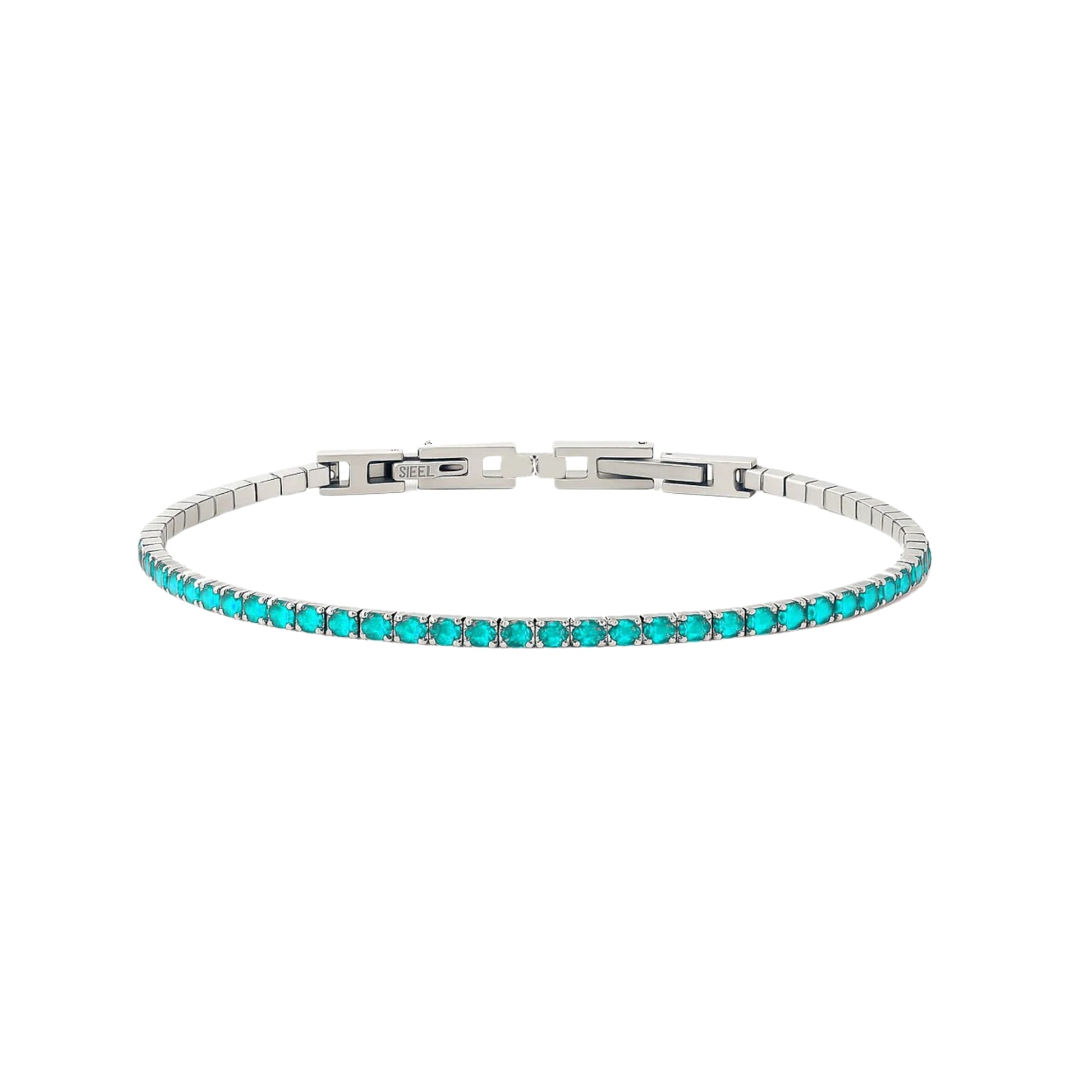 Bracciale Tennis 2mm chiusura a scatto - Les Folies