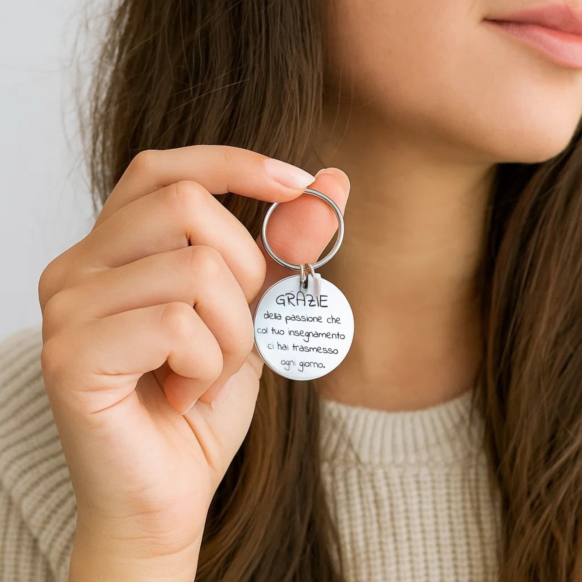 Portachiavi tondo Maestri - Brand Gioielli