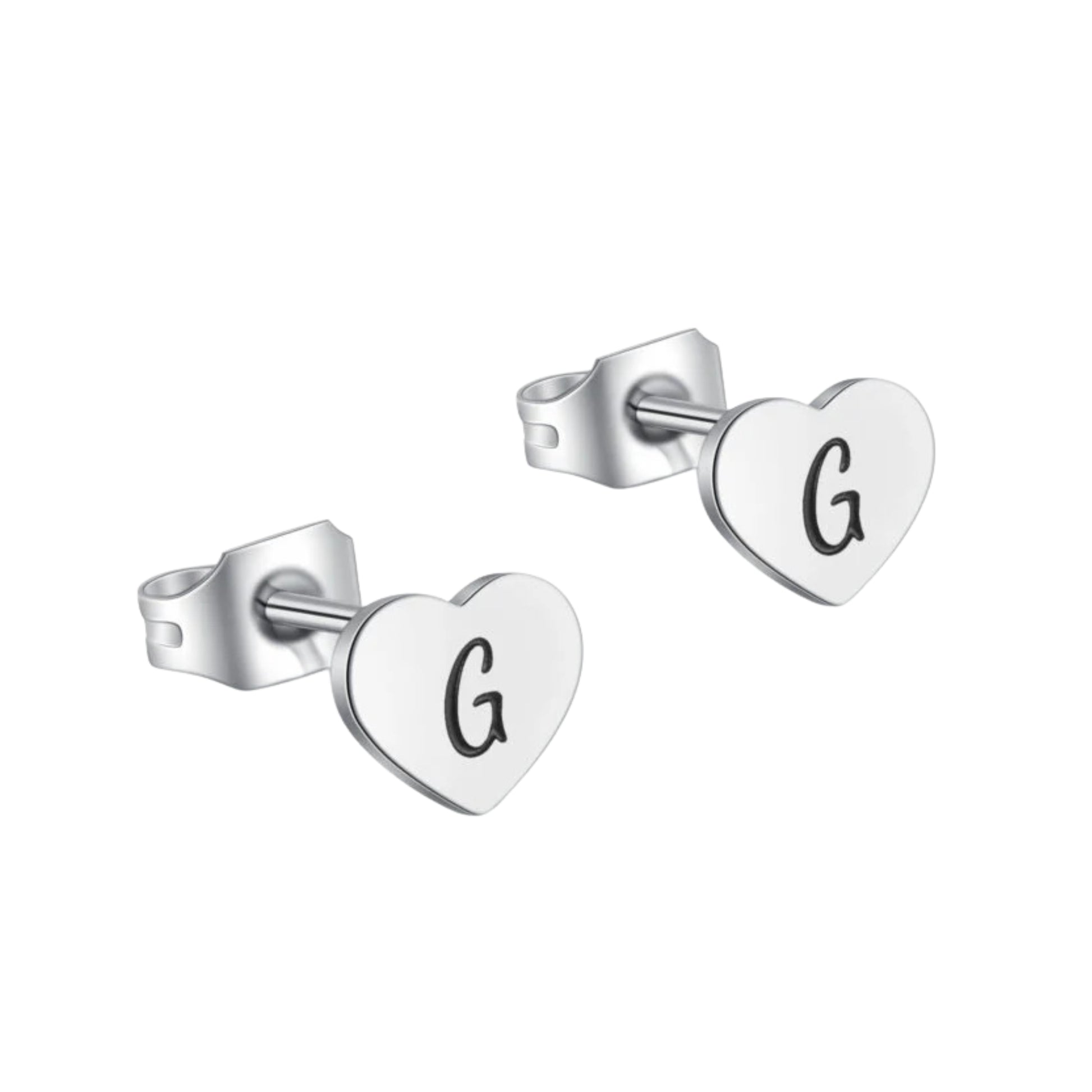 Orecchini Cuore Lettera Personal - Brand Gioielli