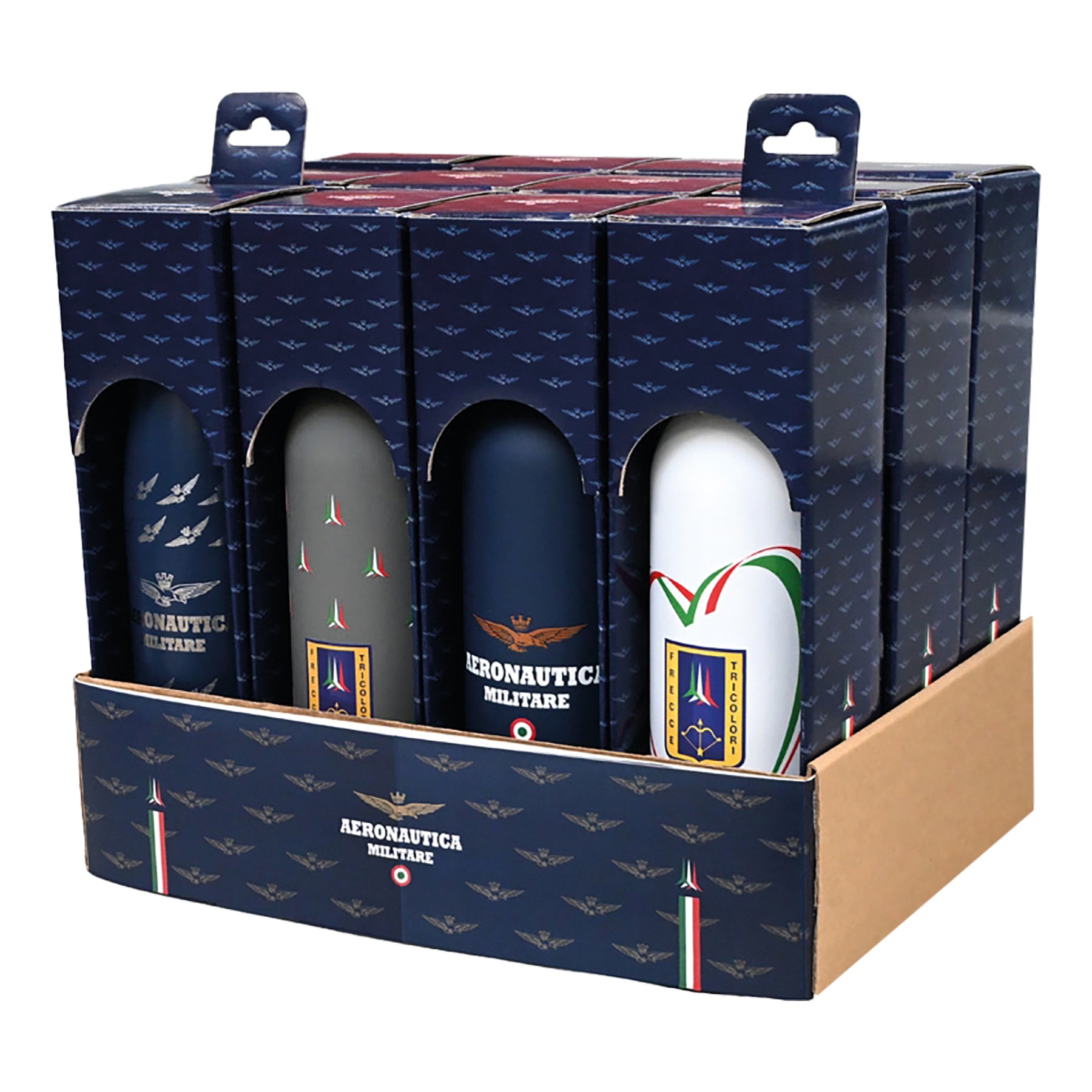 Borraccia Aeronautica Militare AM0929 in acciaio blu