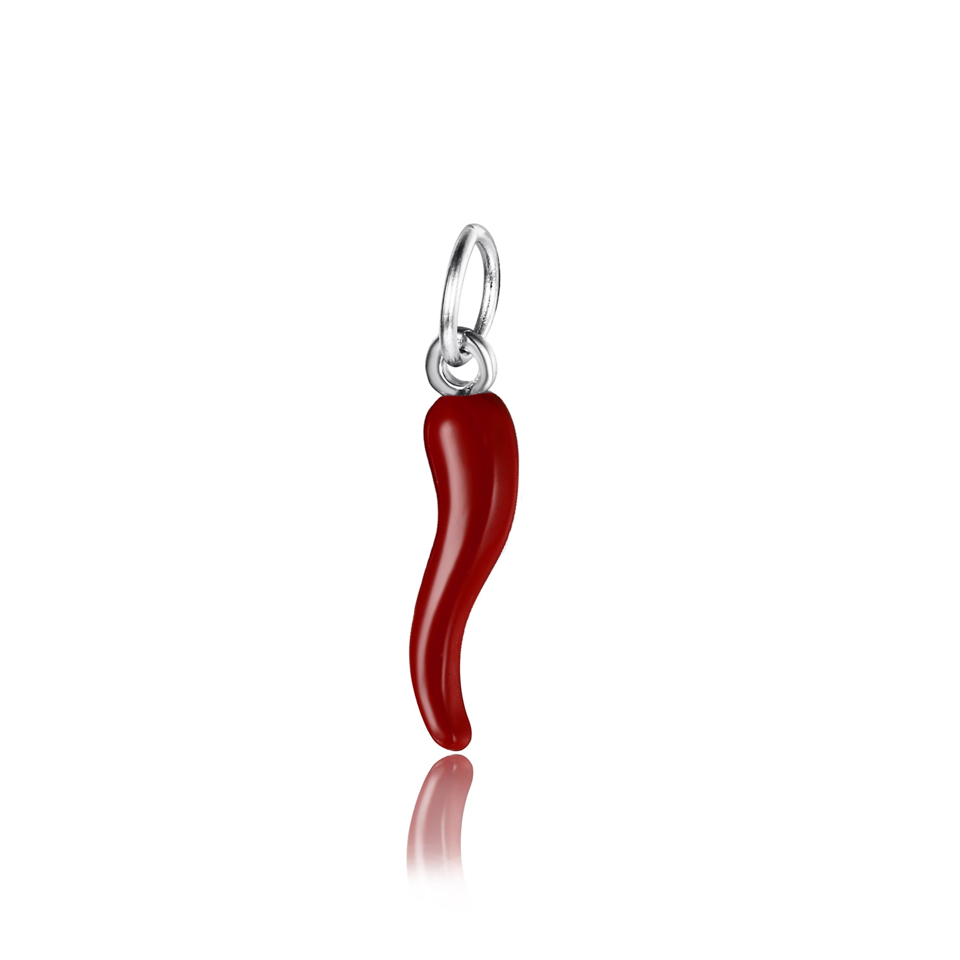 Mini Charm Cornetto in acciaio inox - Brand Gioielli