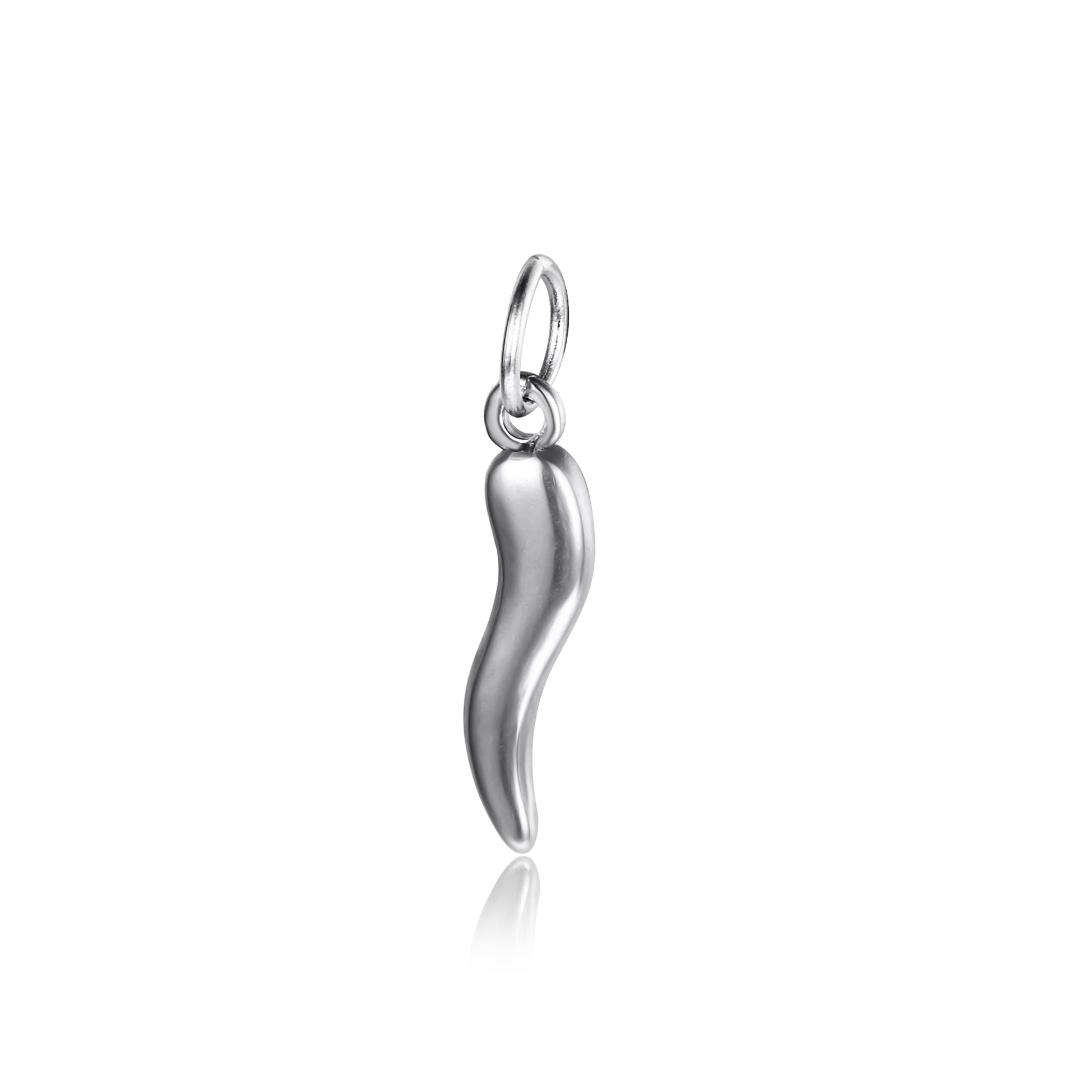 Mini Charm Cornetto in acciaio inox - Brand Gioielli