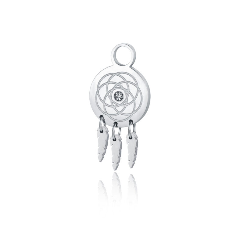 Mini Charm Acchiappasogni in acciaio inox - Brand Gioielli