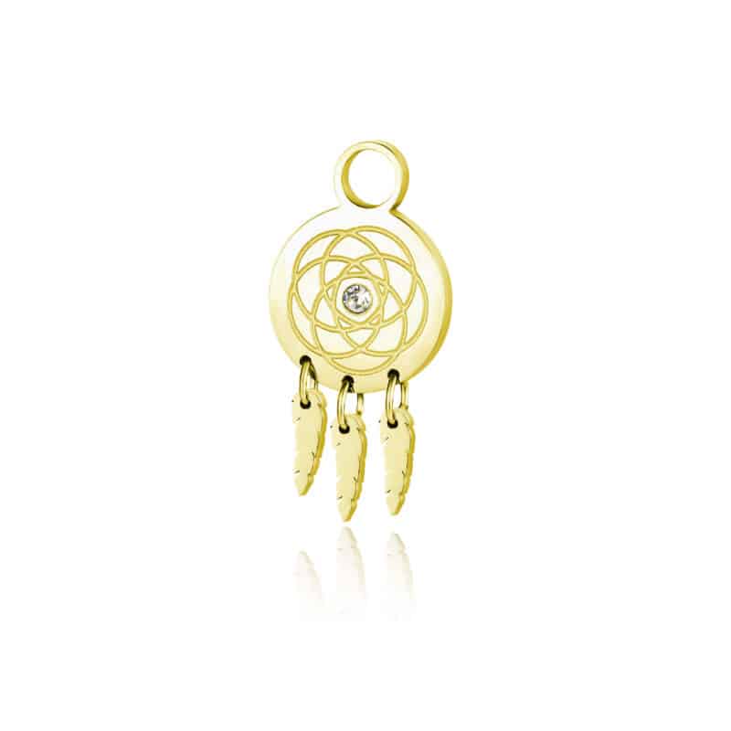 Mini Charm Acchiappasogni in acciaio inox - Brand Gioielli